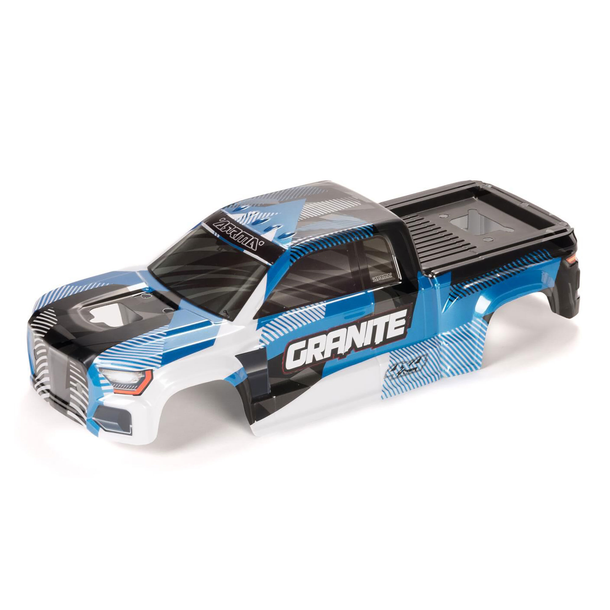 ARRMA GRANITE Clipless Painted Decaled Trimmed Body, Blue
