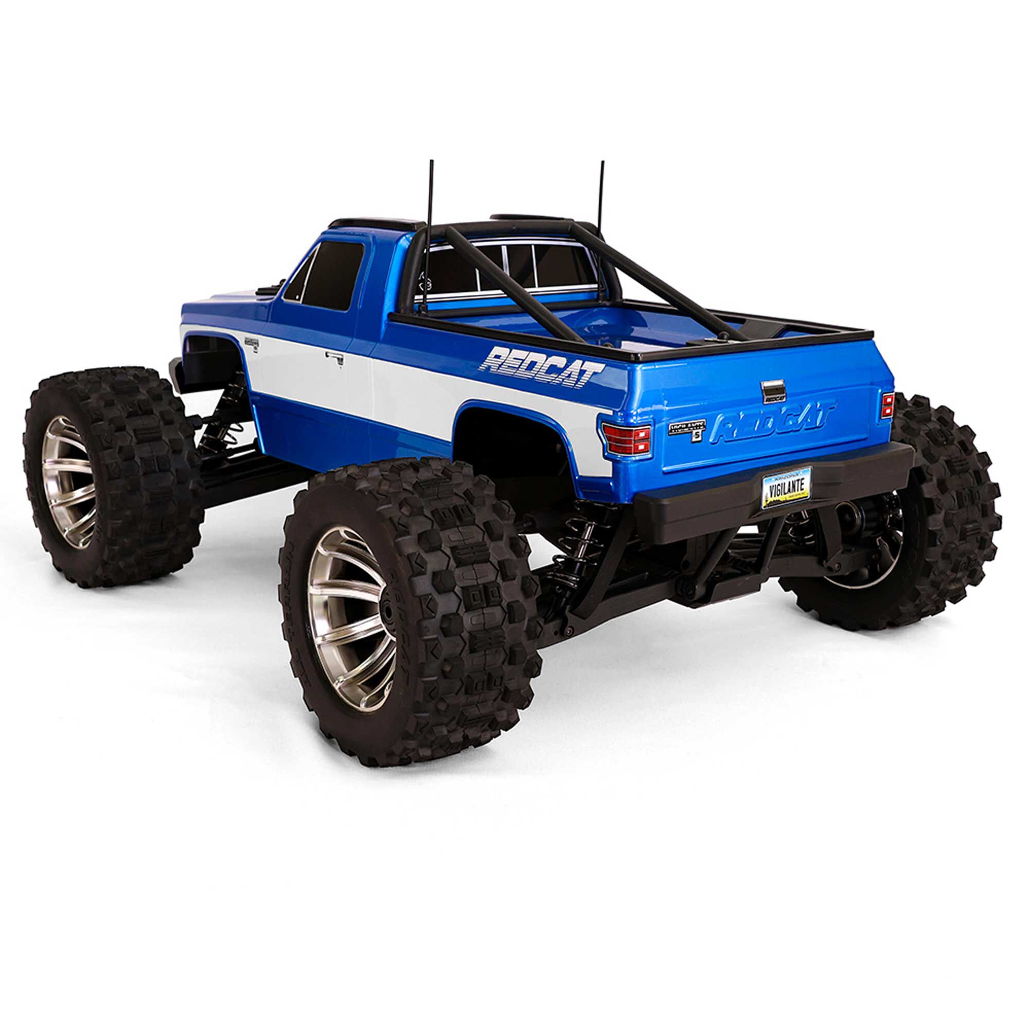 Redcat Racing 1/5 Vigilante 4x4 8S Brushless Electric Monster Truck RTR, Blue