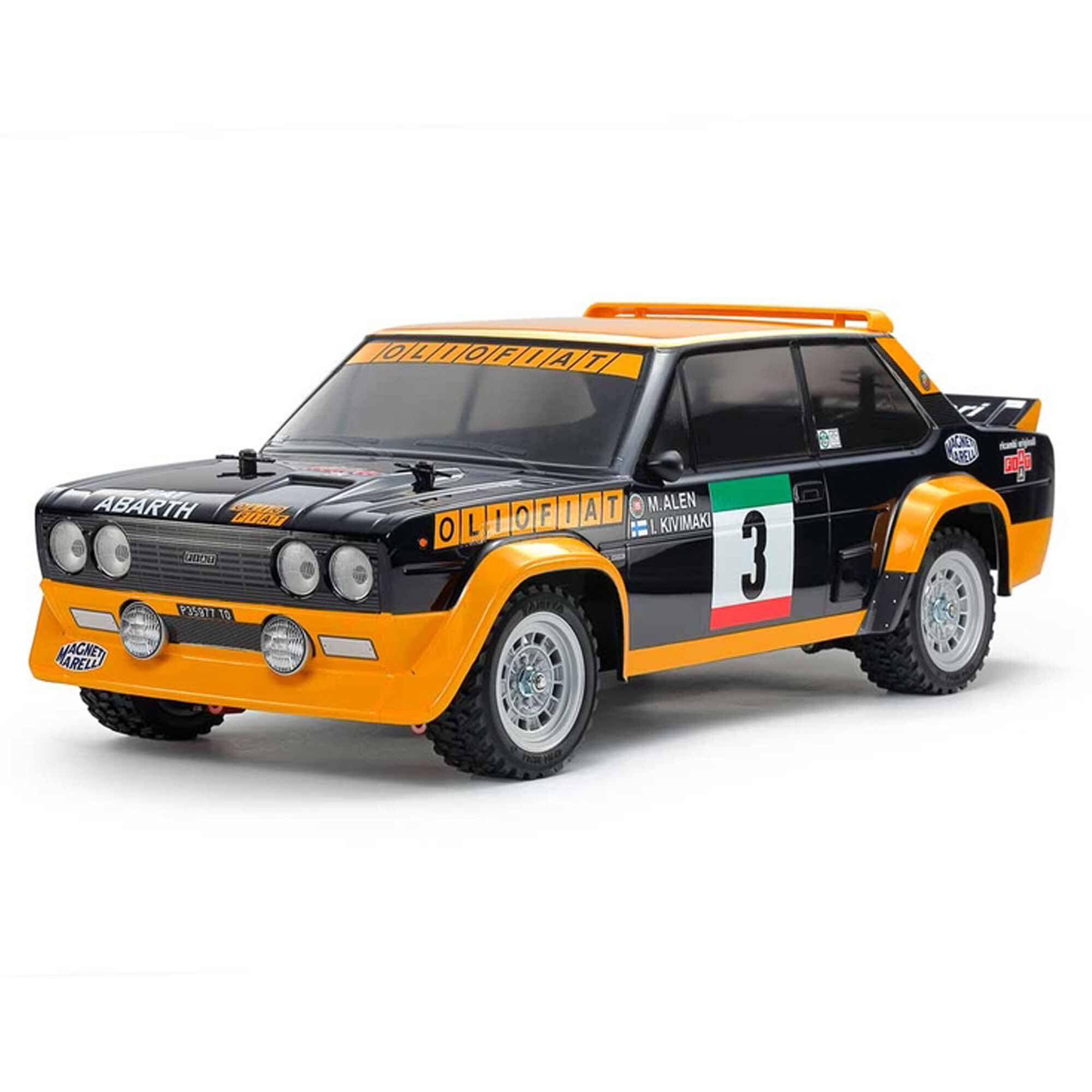 Tamiya 1/10 RC Fiat 131 Abarth Rally Olio Fiat (MF-01X)