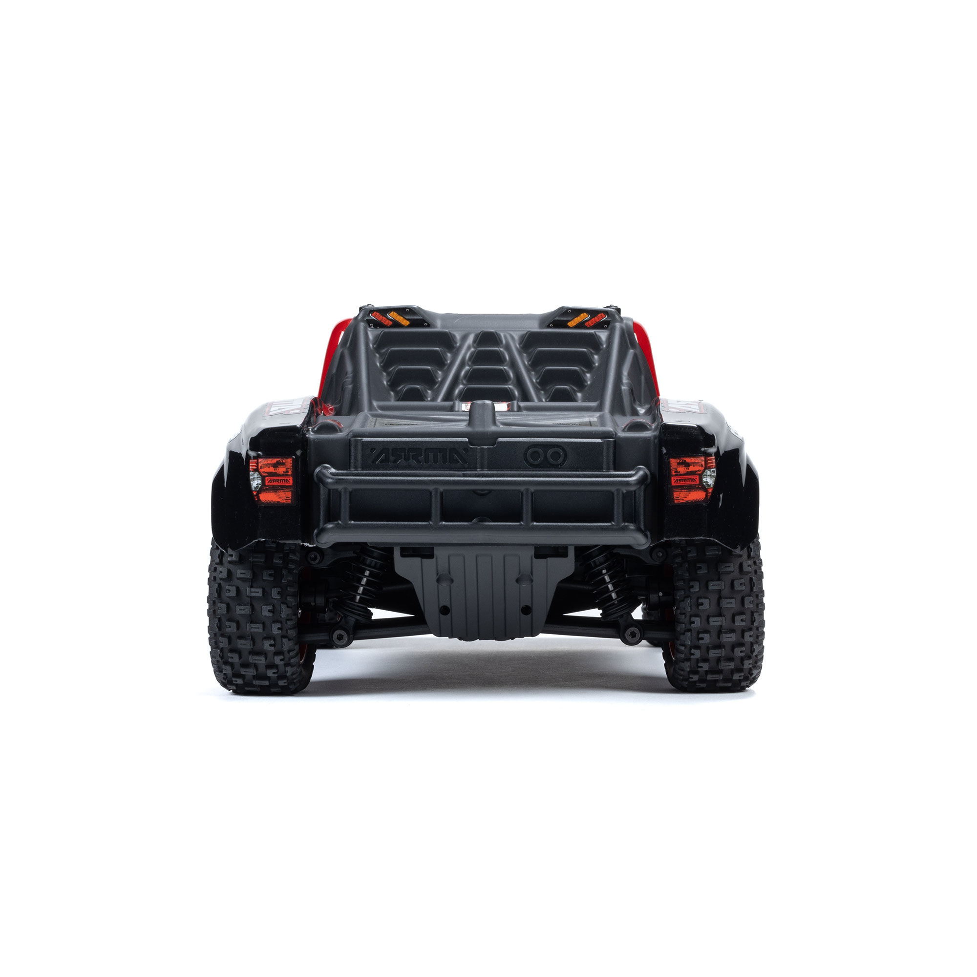 ARRMA 1/16 MOJAVE GROM 4X4 RTR Brushed Desert Truck (Battery & Charger Included), Red/Black