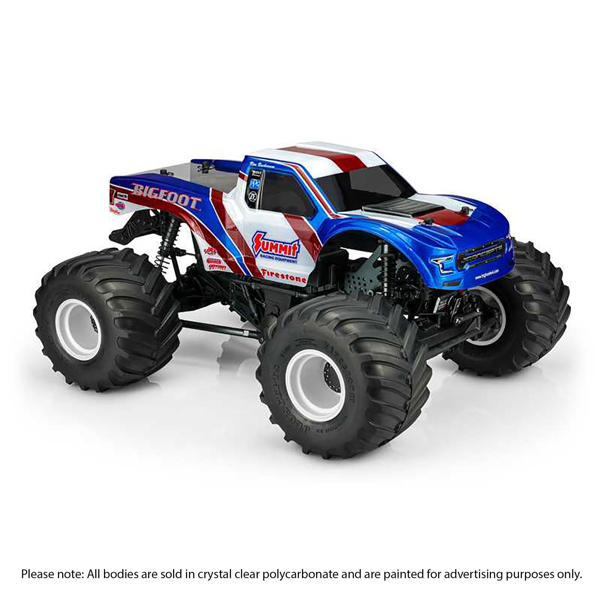 JConcepts, Inc. 2020 Ford F-150 Raptor Summit Racing BIGFOOT 21 MT body