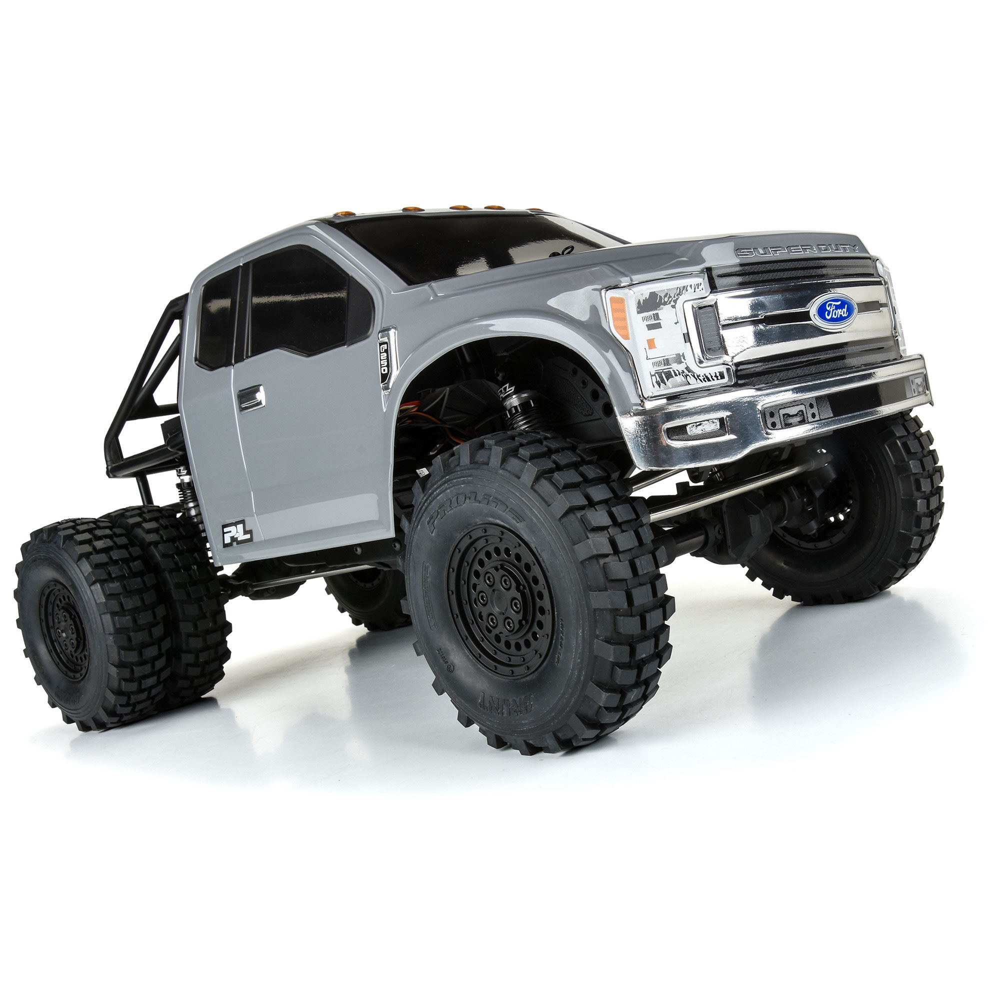Pro-Line Racing 1/10 2017 Ford F-250 Super Duty Cab-Only Clear Body 12.3" WB Crawler