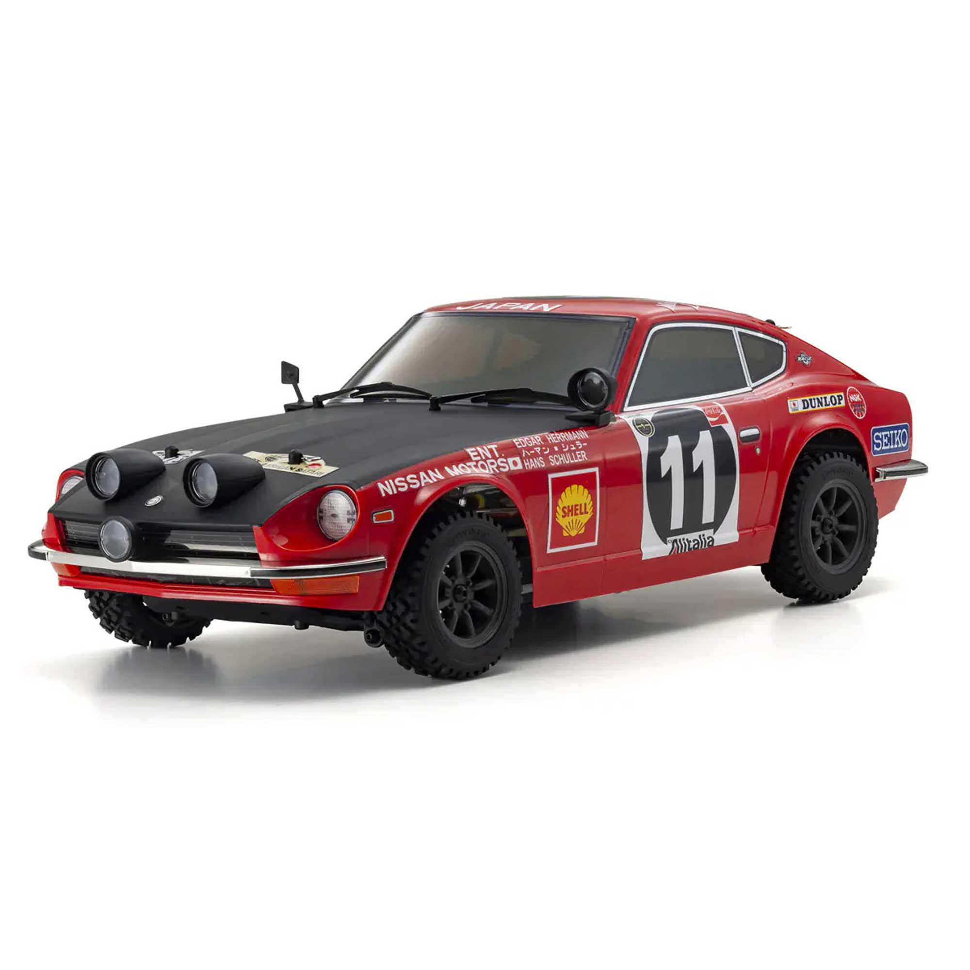 Kyosho 1/10 1971 Datsun 240Z Fazer MK2 FZ02-R 4x4 Rally RTR