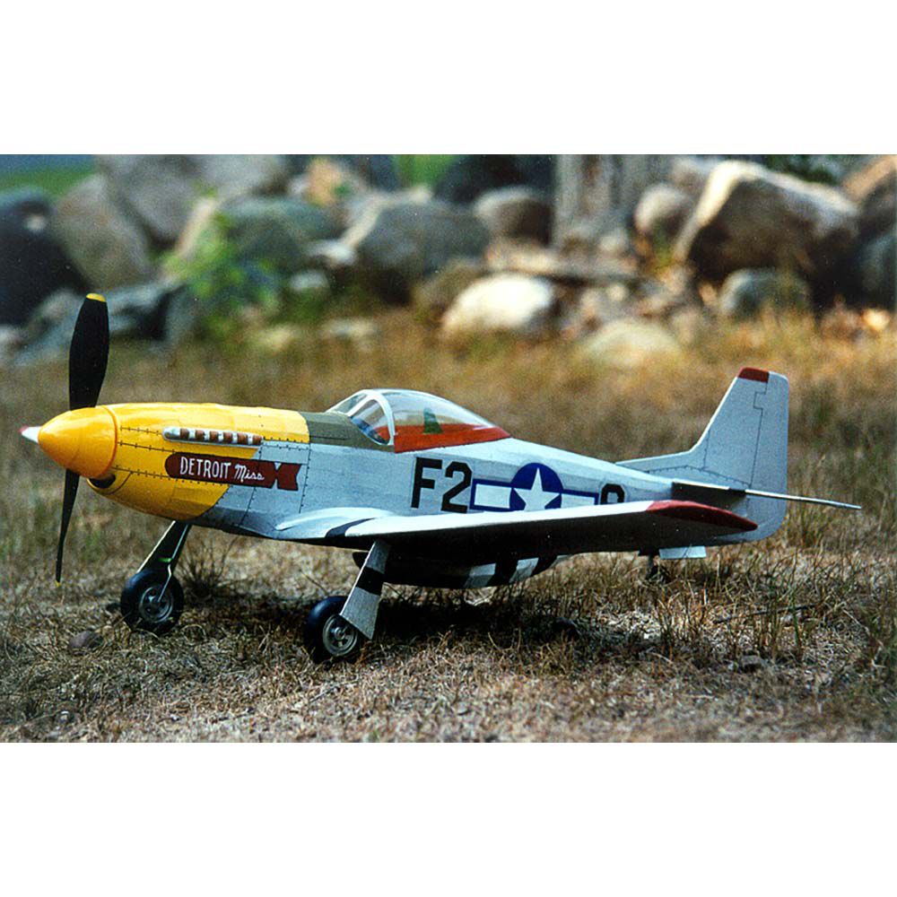 Guillow P-51 Mustang Laser Cut Kit, 27.5"