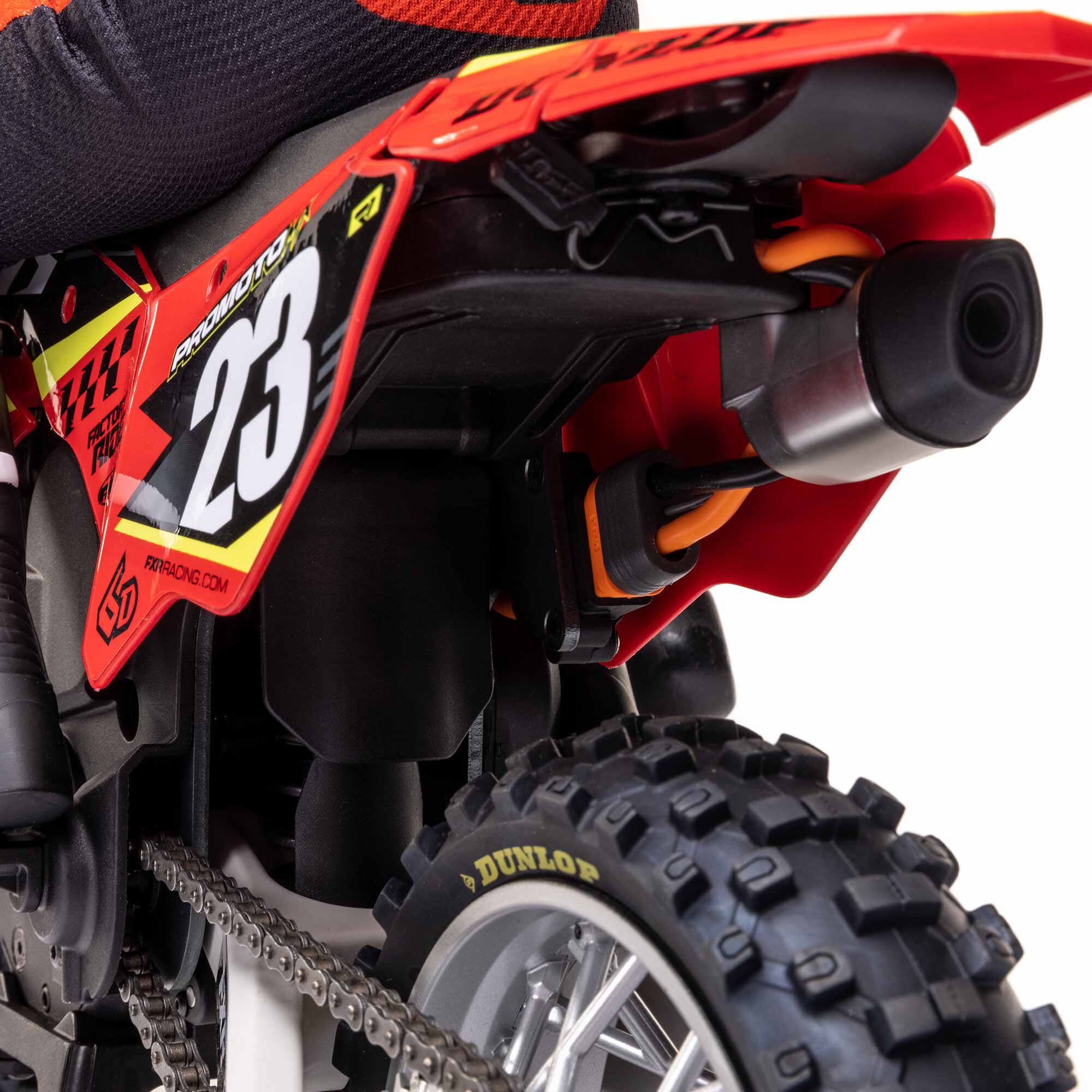 Losi 1/4 Promoto-MX FXR 2S RTR Brushless Motorcycle, Red