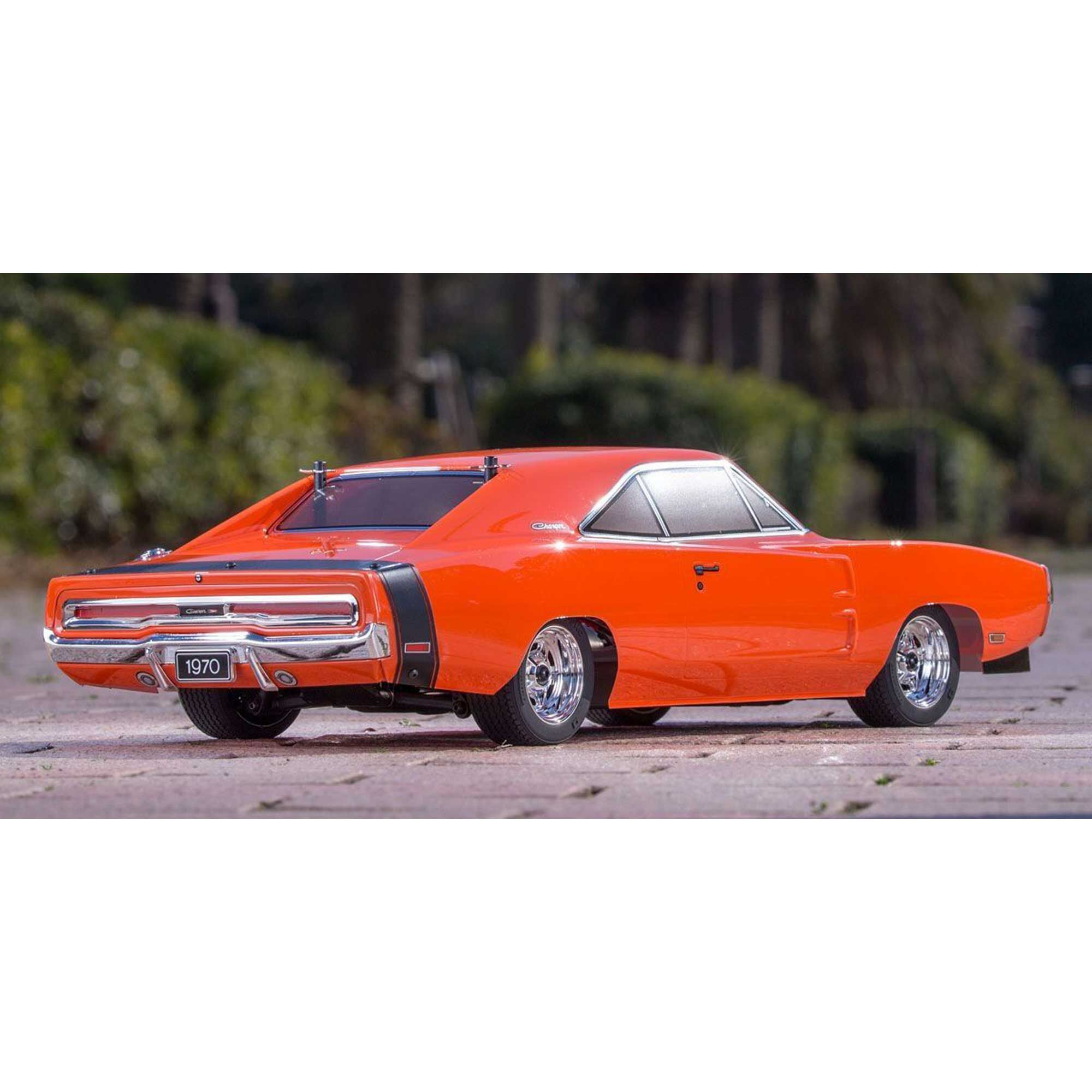 Kyosho 1/10 Fazer Mk2 Dodge Charger 1970 Hemi On-Road Tourning Car RTR, Orange