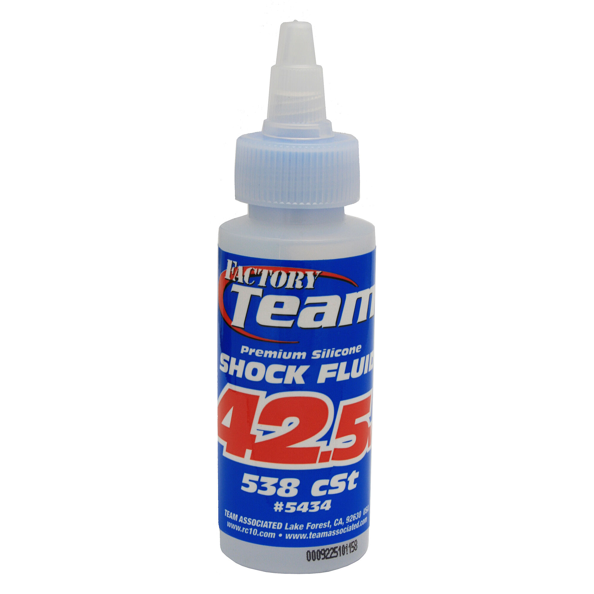 Team Associated Factory Team Silicone Shock Fluid, 42.5Wt (538 cSt) 2oz