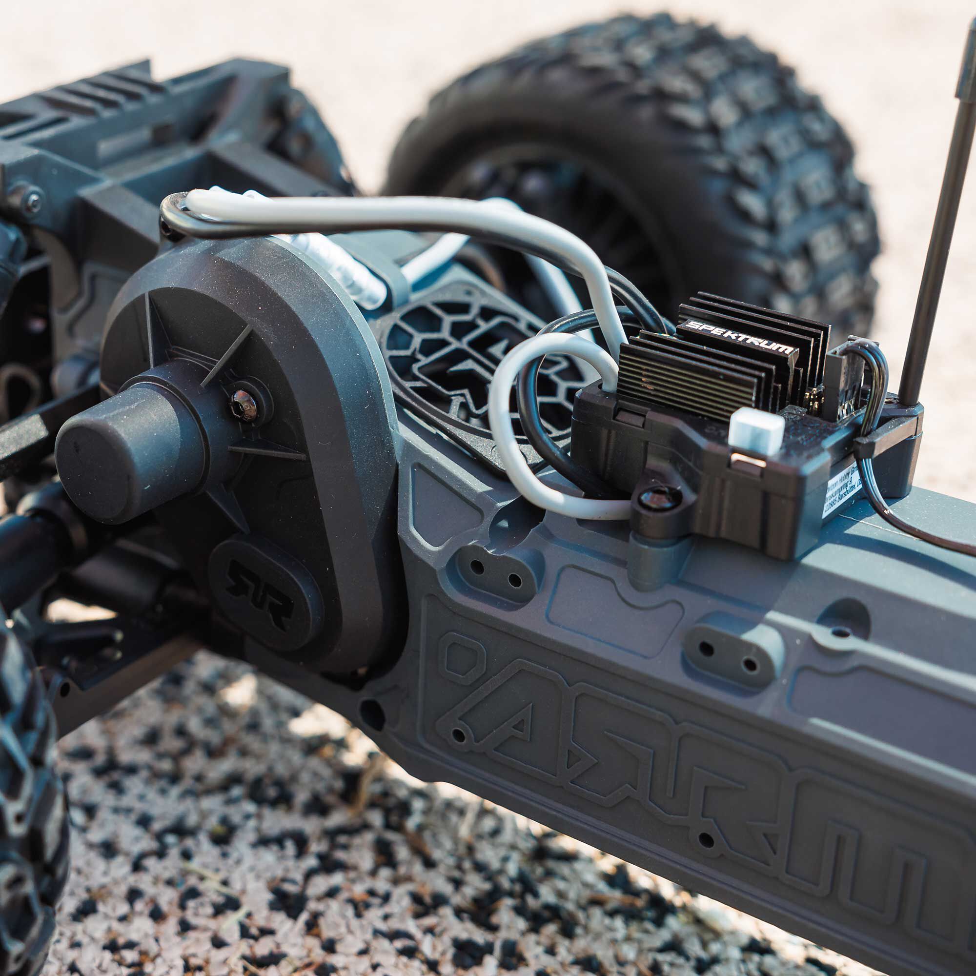 ARRMA 1/10 VORTEKS 2WD RTR Brushed Stadium Truck, Blue