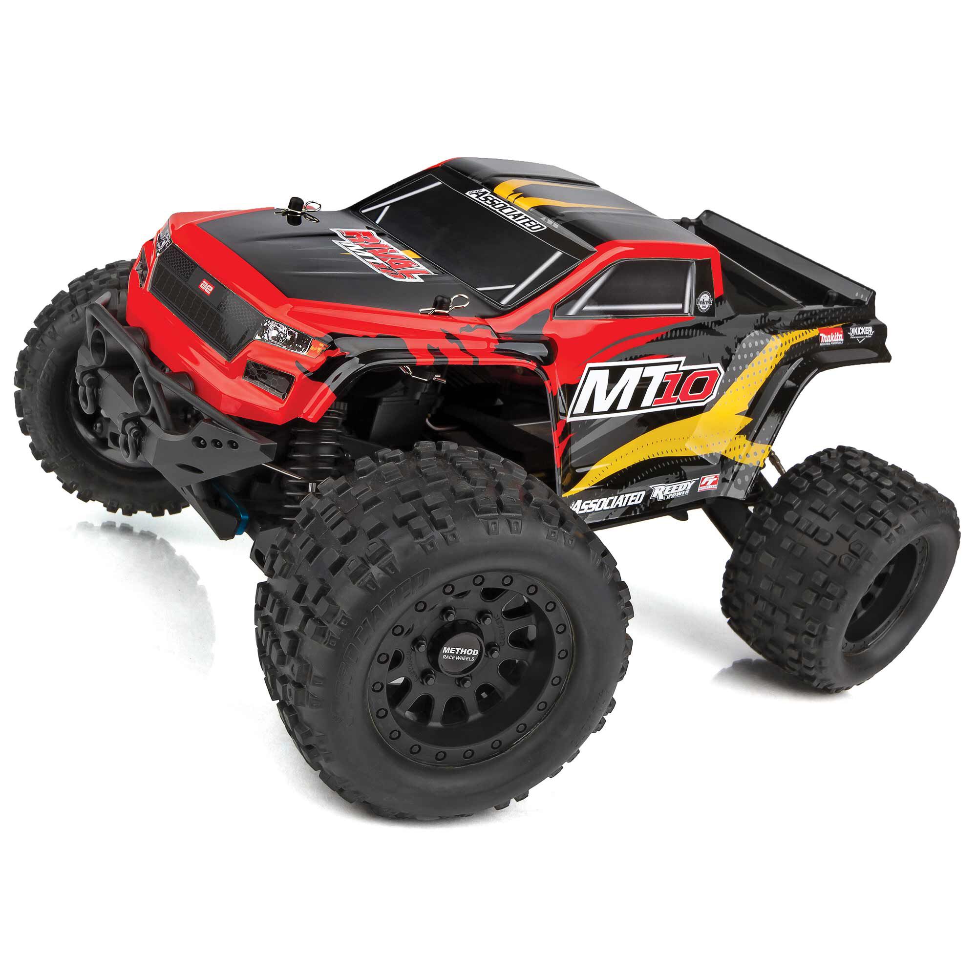 Team Associated 1/10 Rival MT10 4X4 Brushless Monster Truck RTR V2, LiPo Combo