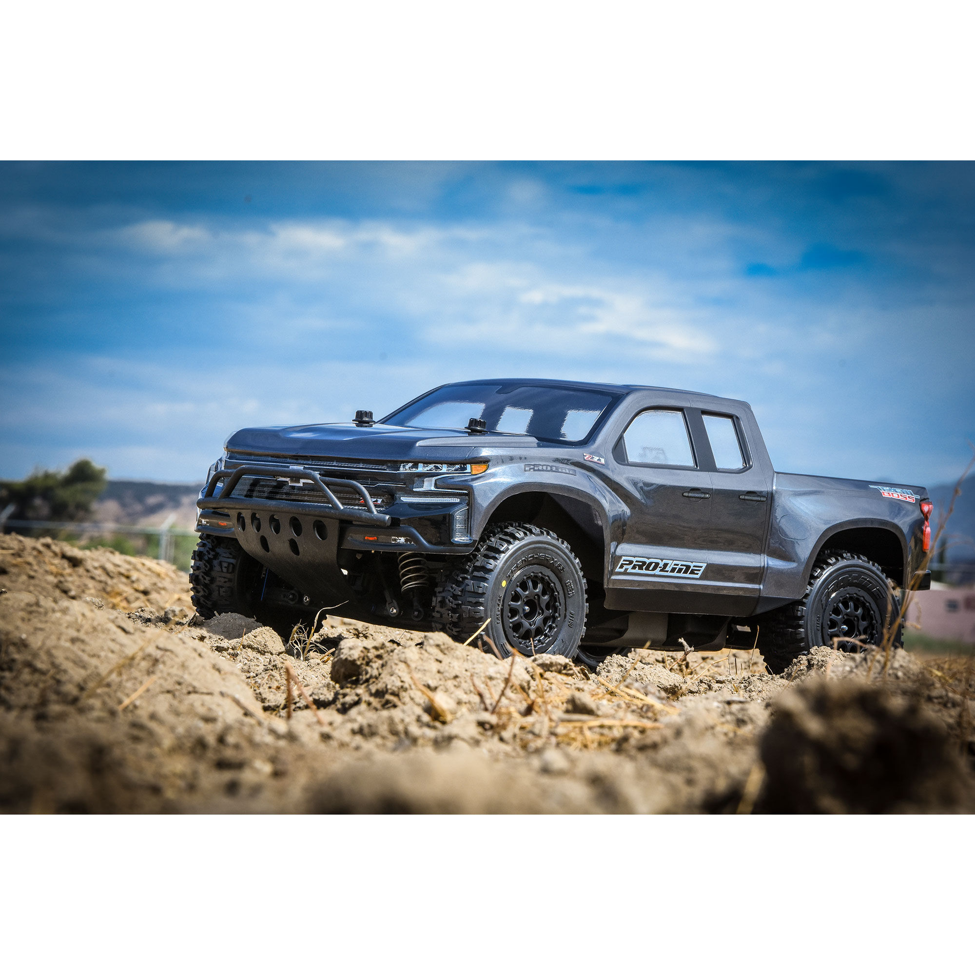 Pro-Line Racing 1/10 2019 Chevy Silverado Z71 Trail Boss Clear Body: Short Course