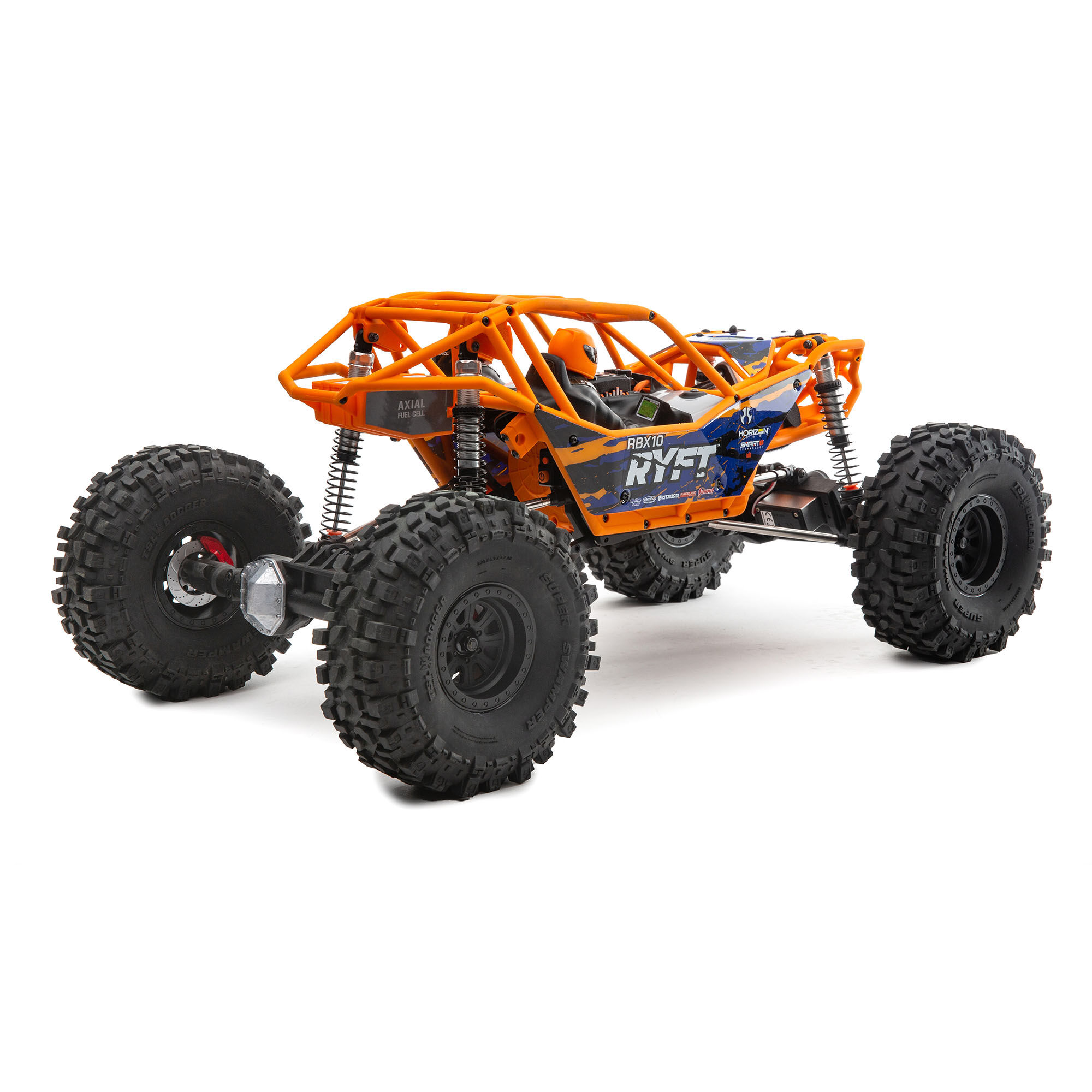 Axial 1/10 RBX10 Ryft 4X4 RTR Brushless Rock Bouncer, Orange