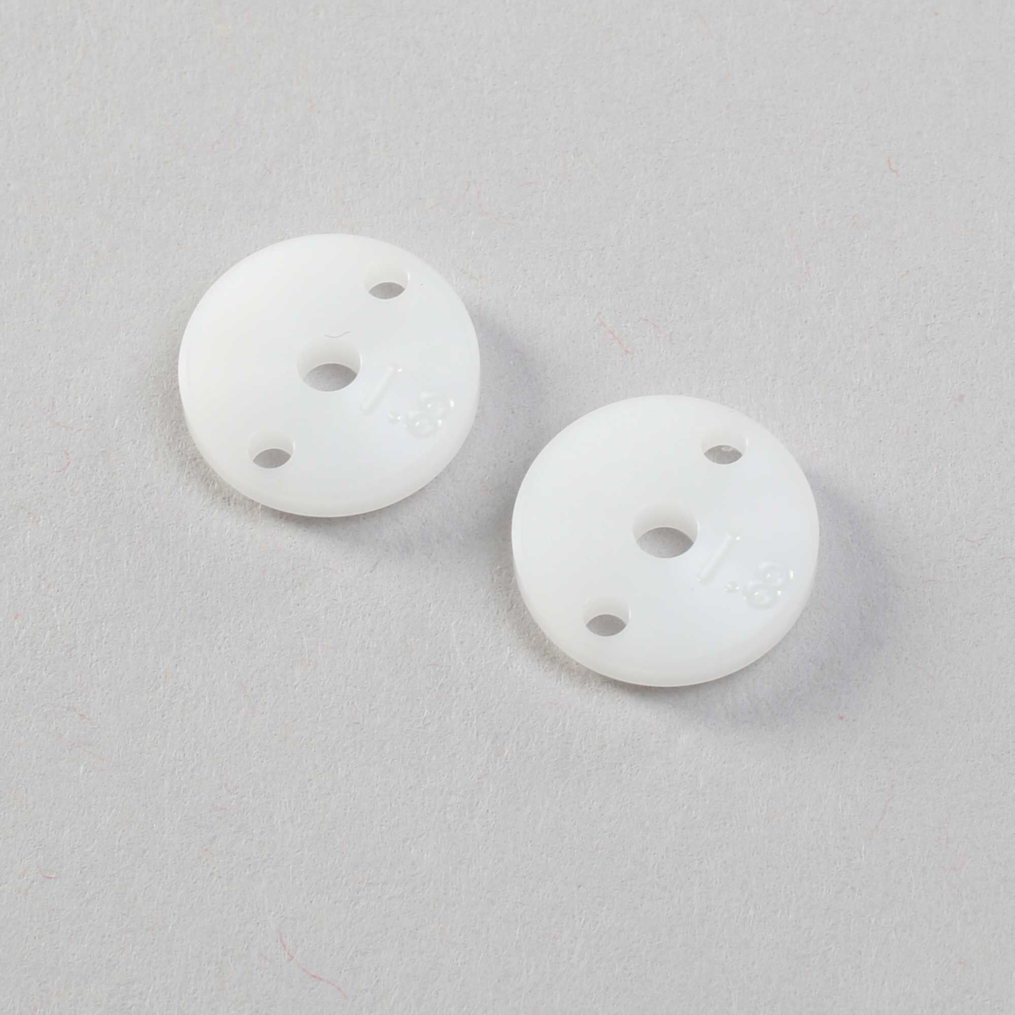 Team Losi Racing Machined Shock Pistons, Thin 2 x 1.8mm G3 (2)