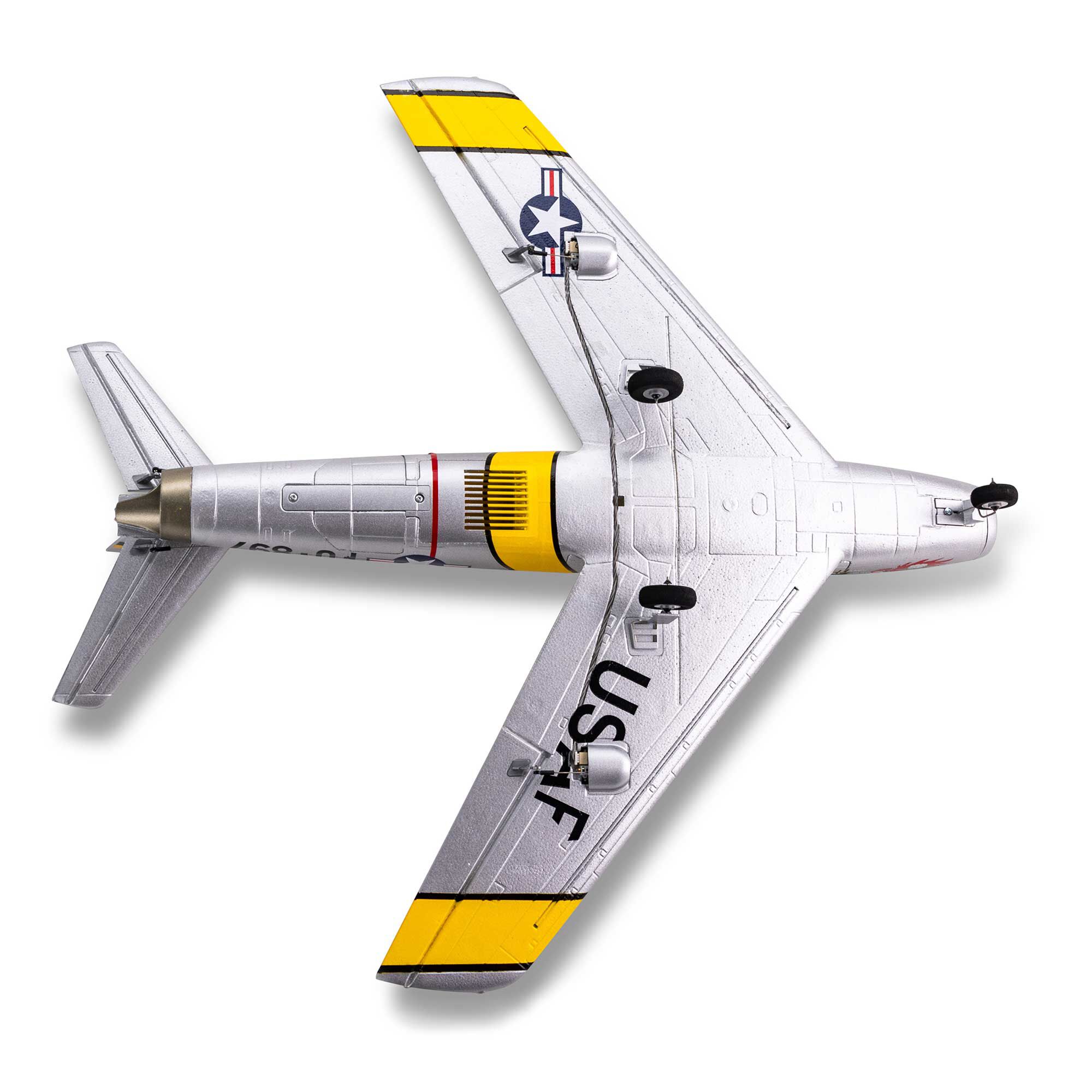 E-flite UMX F-86 Sabre 30mm EDF Jet BNF Basic with AS3X and SAFE Select