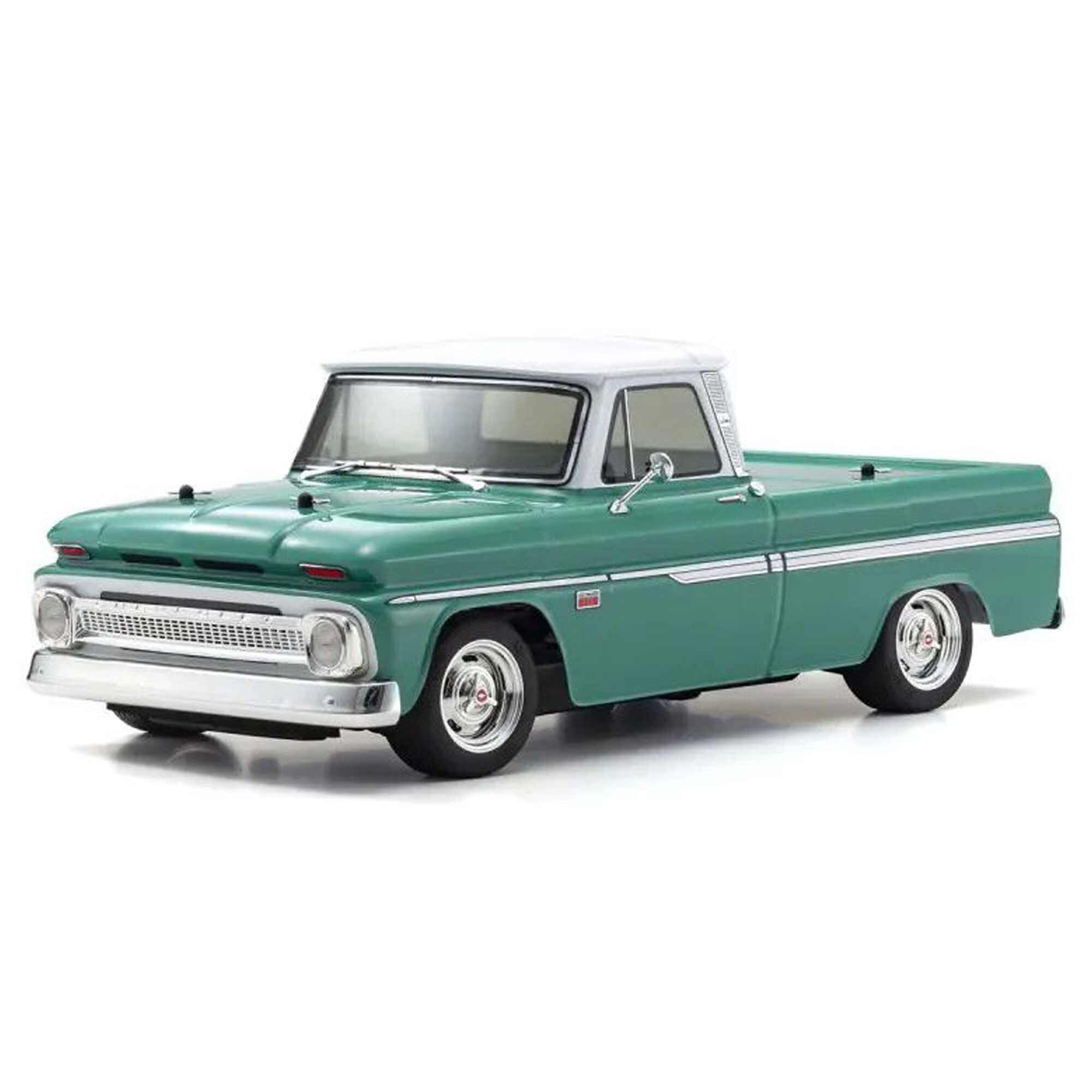 Kyosho 1/10 FAZER Mk2 FZ02L 1966 Chevy C10 Fleetside 4WD Pickup, Light Green