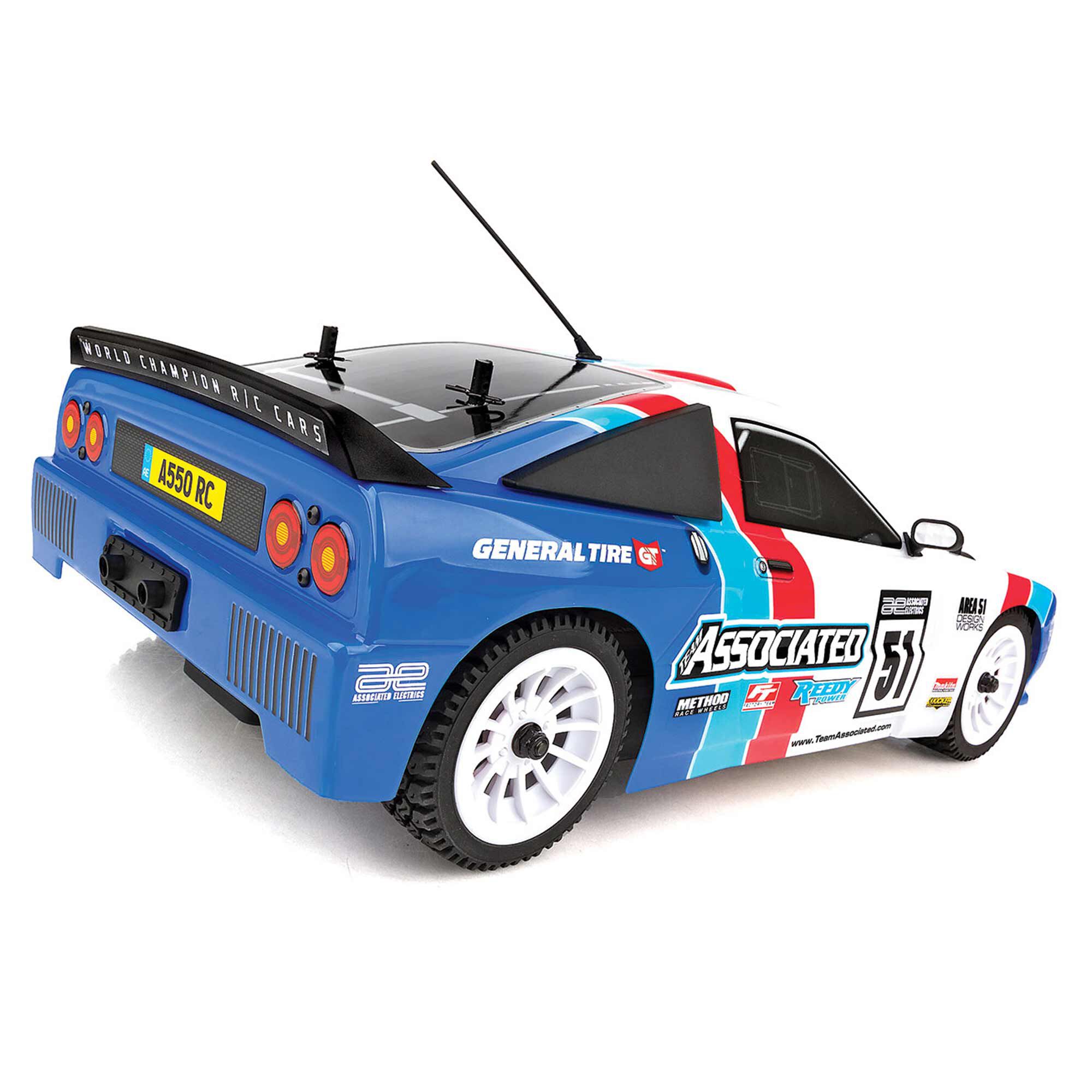 Team Associated 1/10 Apex2 Sport, A550 Rally Car RTR, LiPo Combo