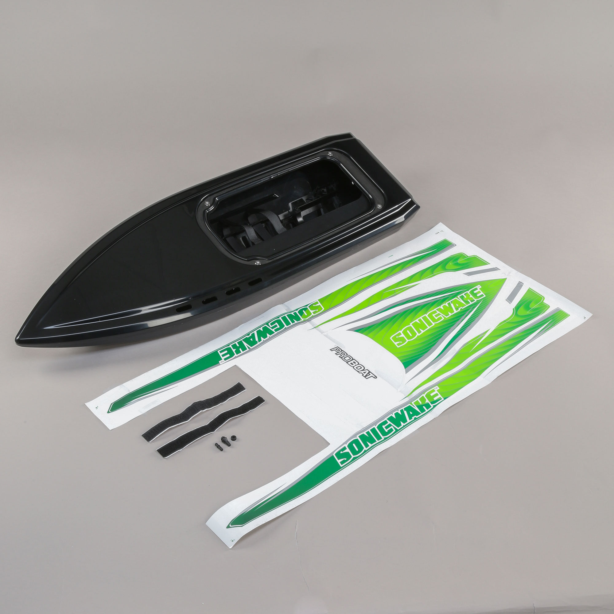 Pro Boat Hull, Black: Sonicwake 36