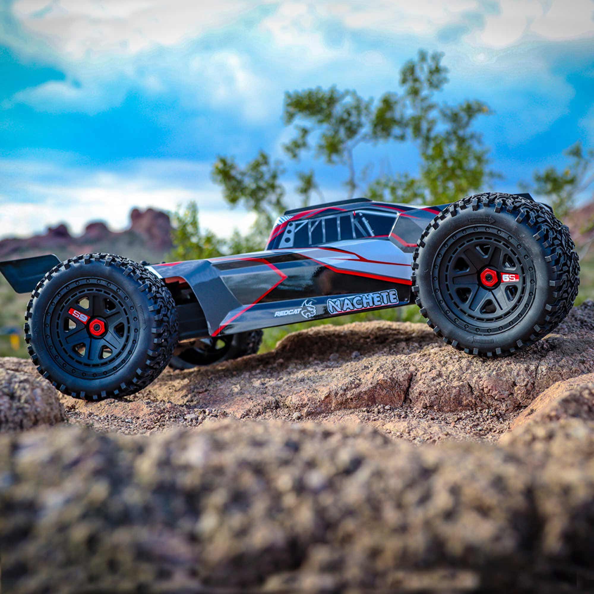 Redcat Racing 1/6 Machete 6S Brushless Electric Monster Truck, Black