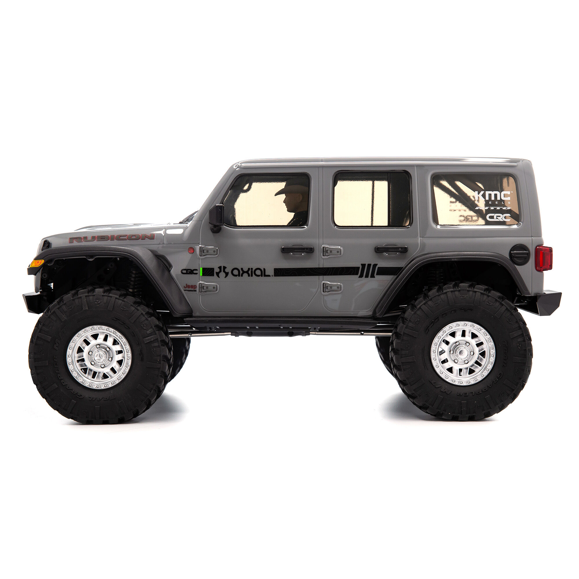 Axial 1/10 SCX10 III Jeep JLU Wrangler 4X4 RTR Brushed Rock Crawler,Gray