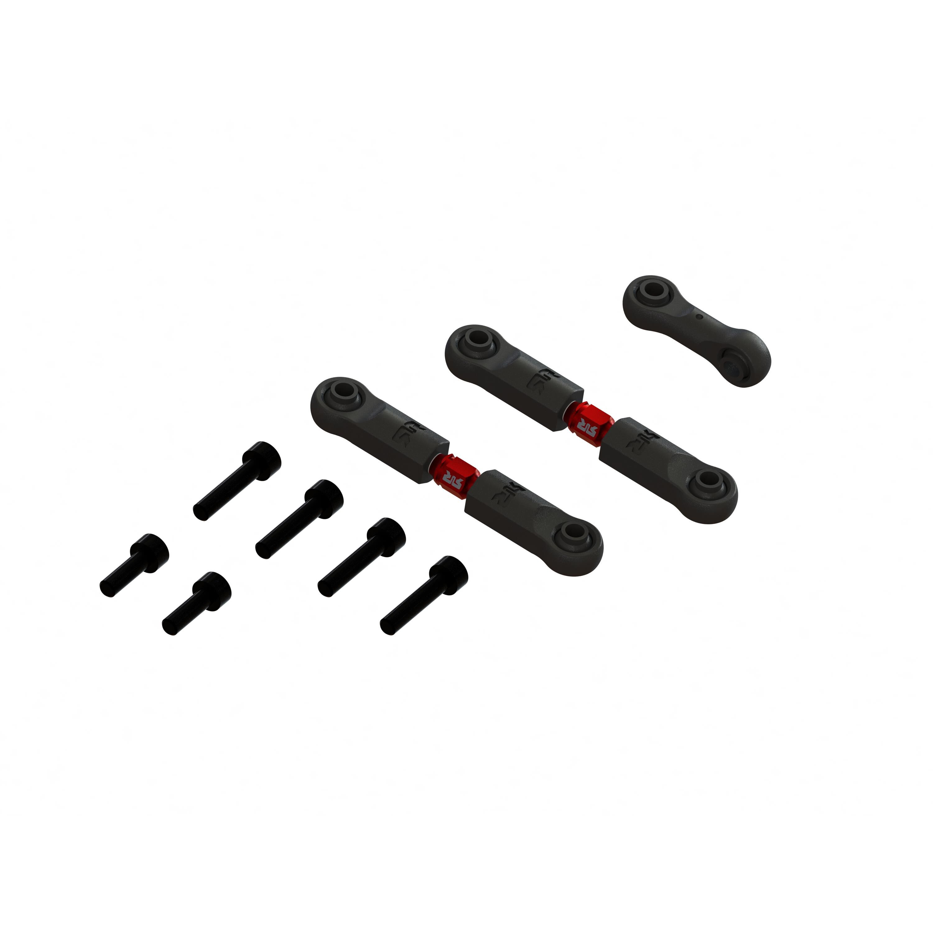 ARRMA Aluminum Adjustable Steering Links Set B (2): GROM