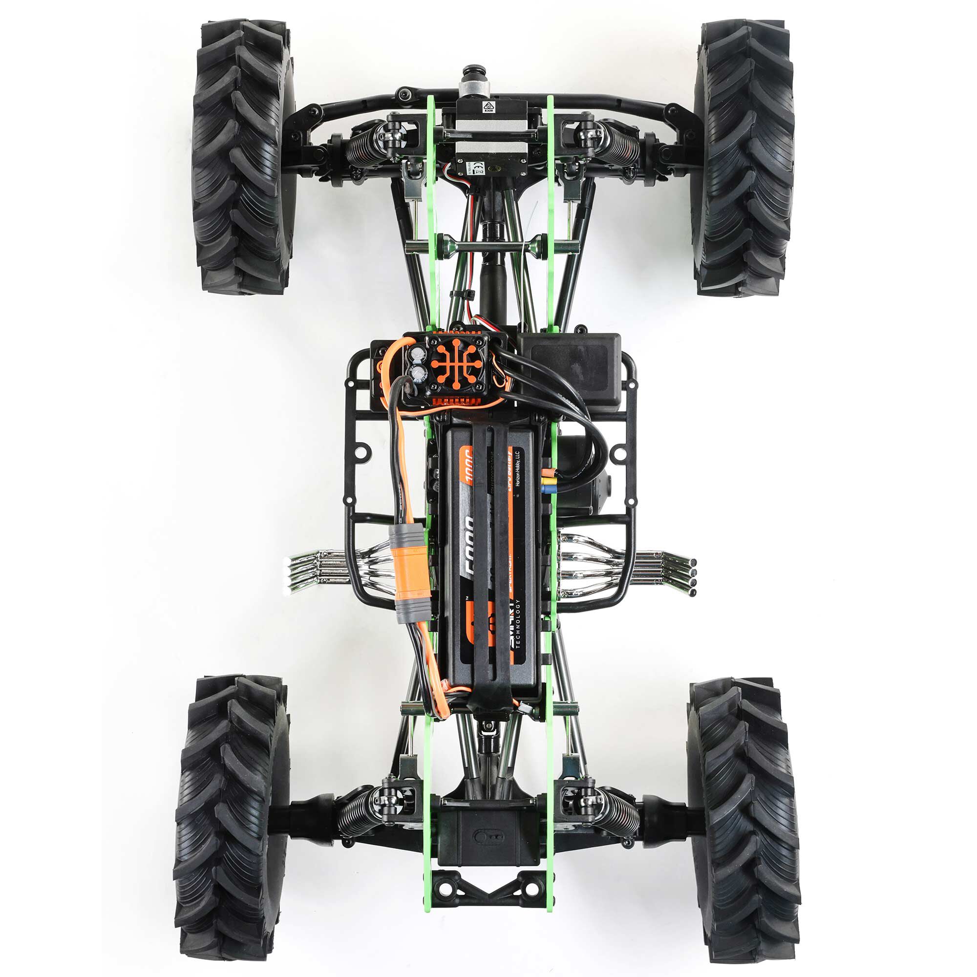 Losi 1/8 LMT Mega Truck King Sling 4S 4X4 RTR Brushless Mega Truck, Green