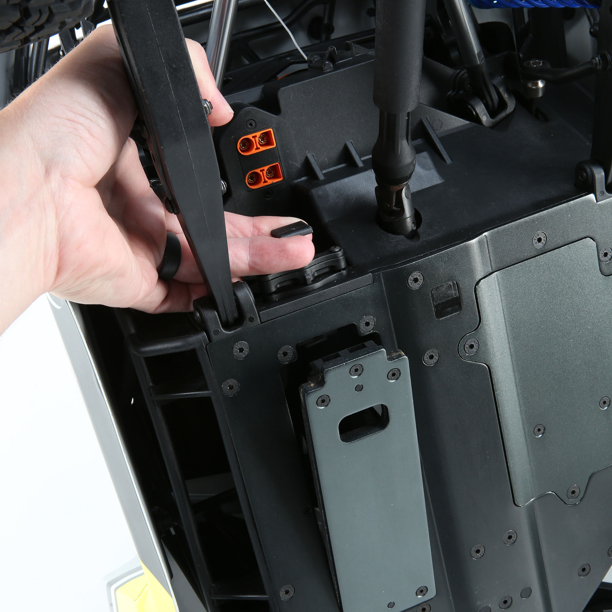 Losi 1/6 Super Baja Rey King Shocks 8S 4X4 RTR Brushless Desert Truck, Blue