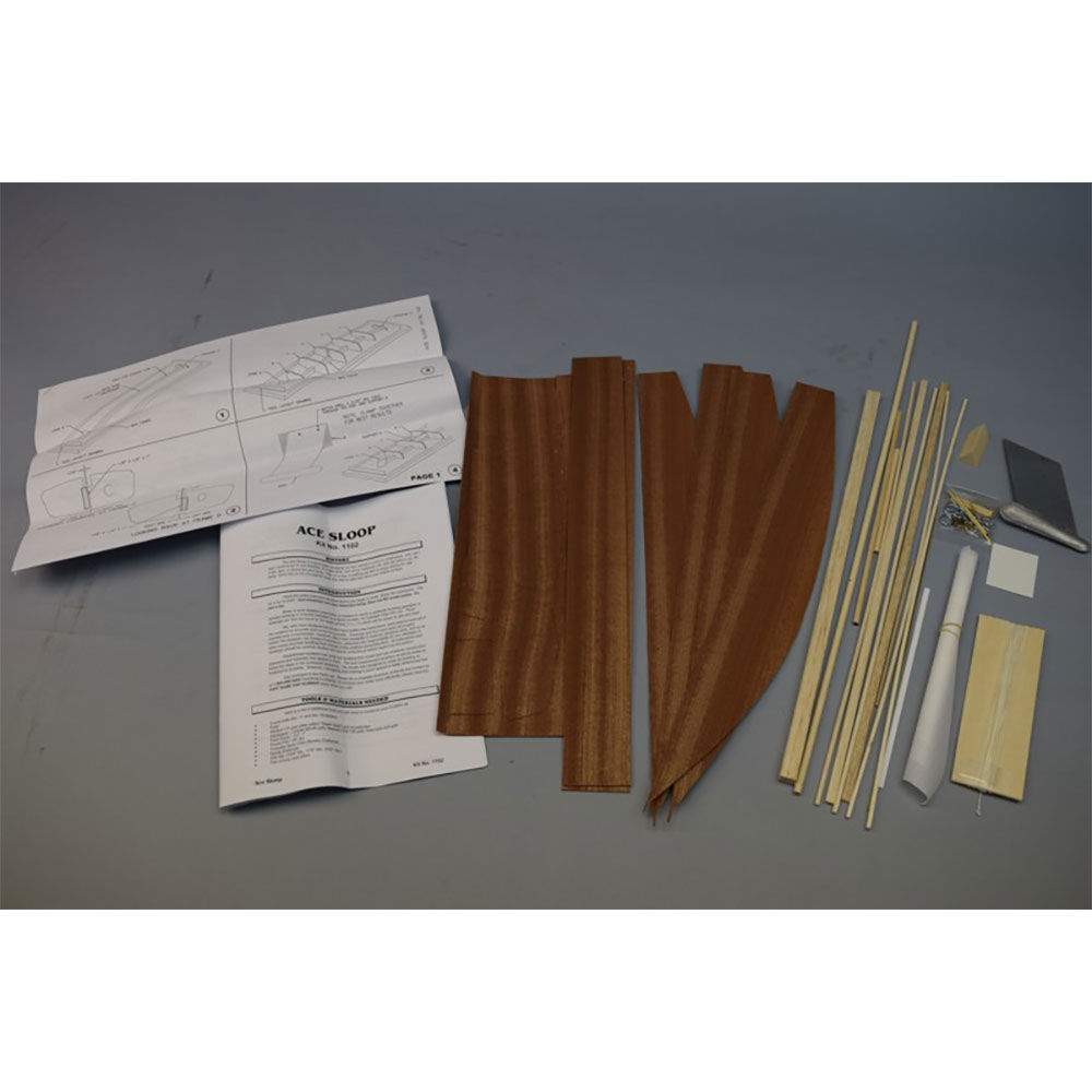 Dumas Products, Inc. Ace Sloop 17" Boat Kit