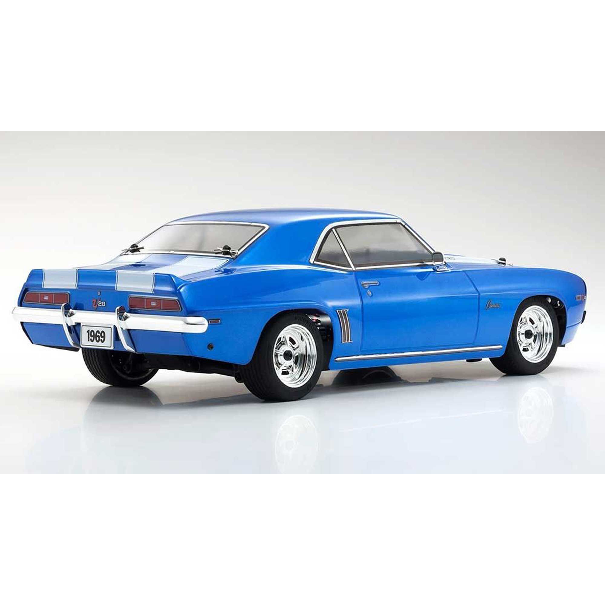 Kyosho 1/10 Fazer Mk2 1969 Chevy Camaro Z/28 4x4 Electric Touring RTR, Le Mans Blue