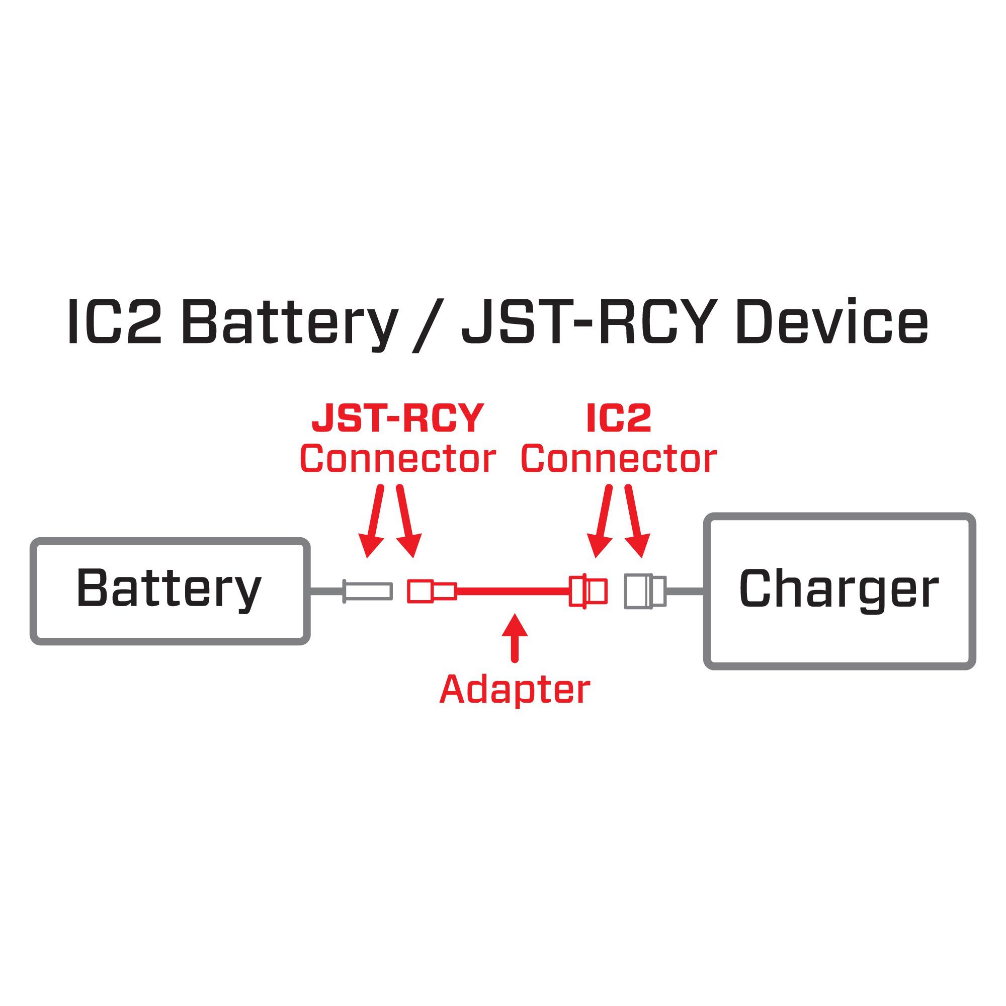 Spektrum Accessories Adapter: IC2 Battery / JST-RCY Device