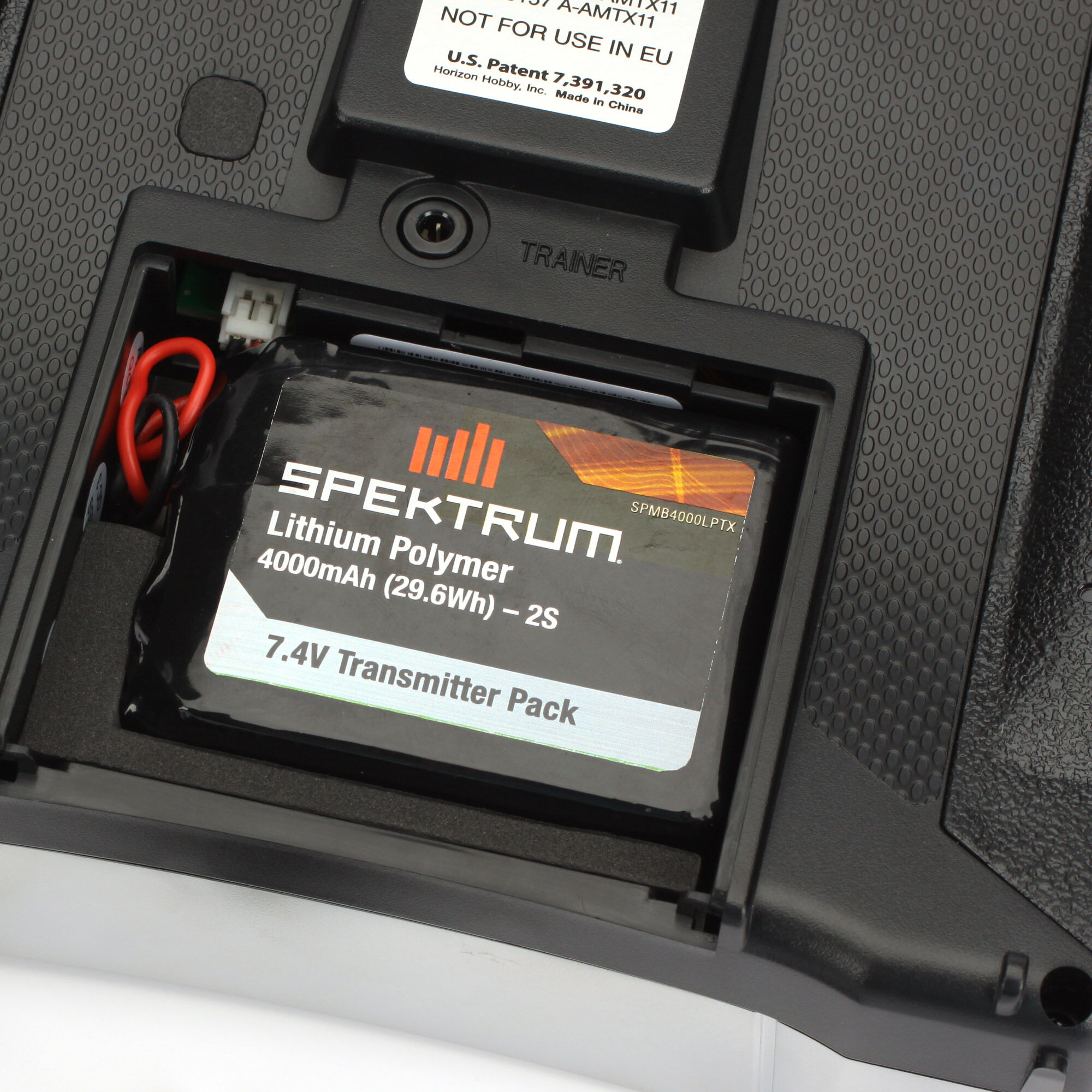 Spektrum 7.4V 4000mAh 2S LiPo Transmitter Battery