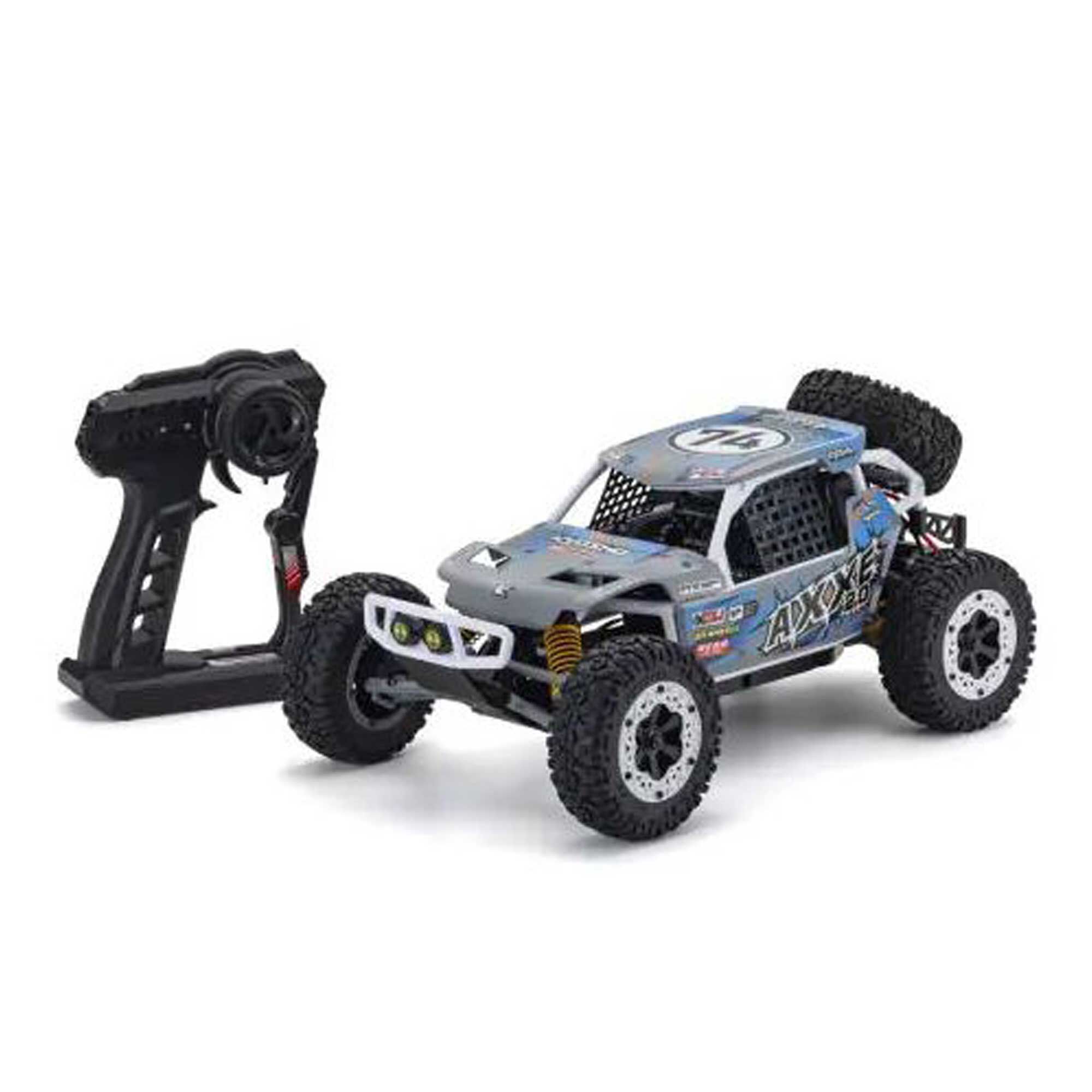Kyosho 1/10 Axxe 2.0 2WD Off-Road Buggy RTR, Blue