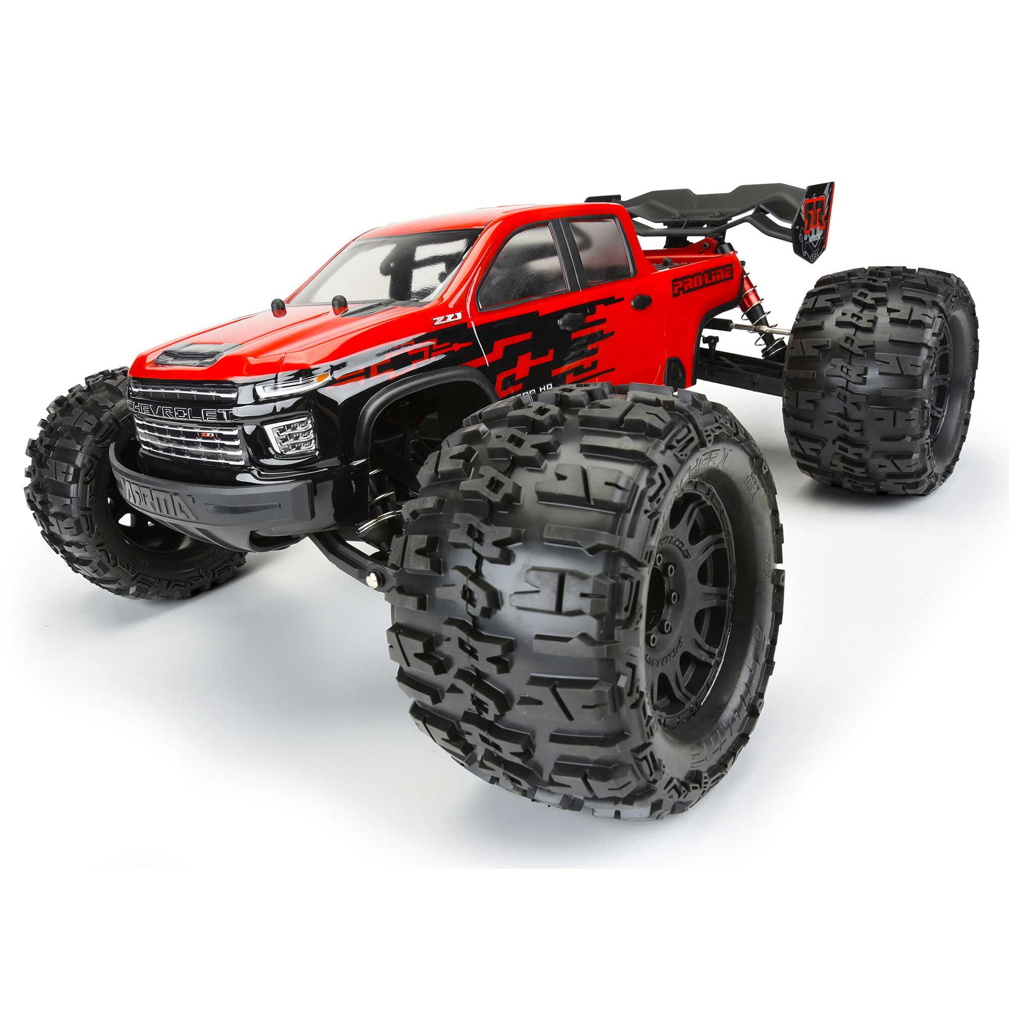 Pro-Line Racing 1/8 2021 Chevrolet Silverado 2500 HD Clear Body