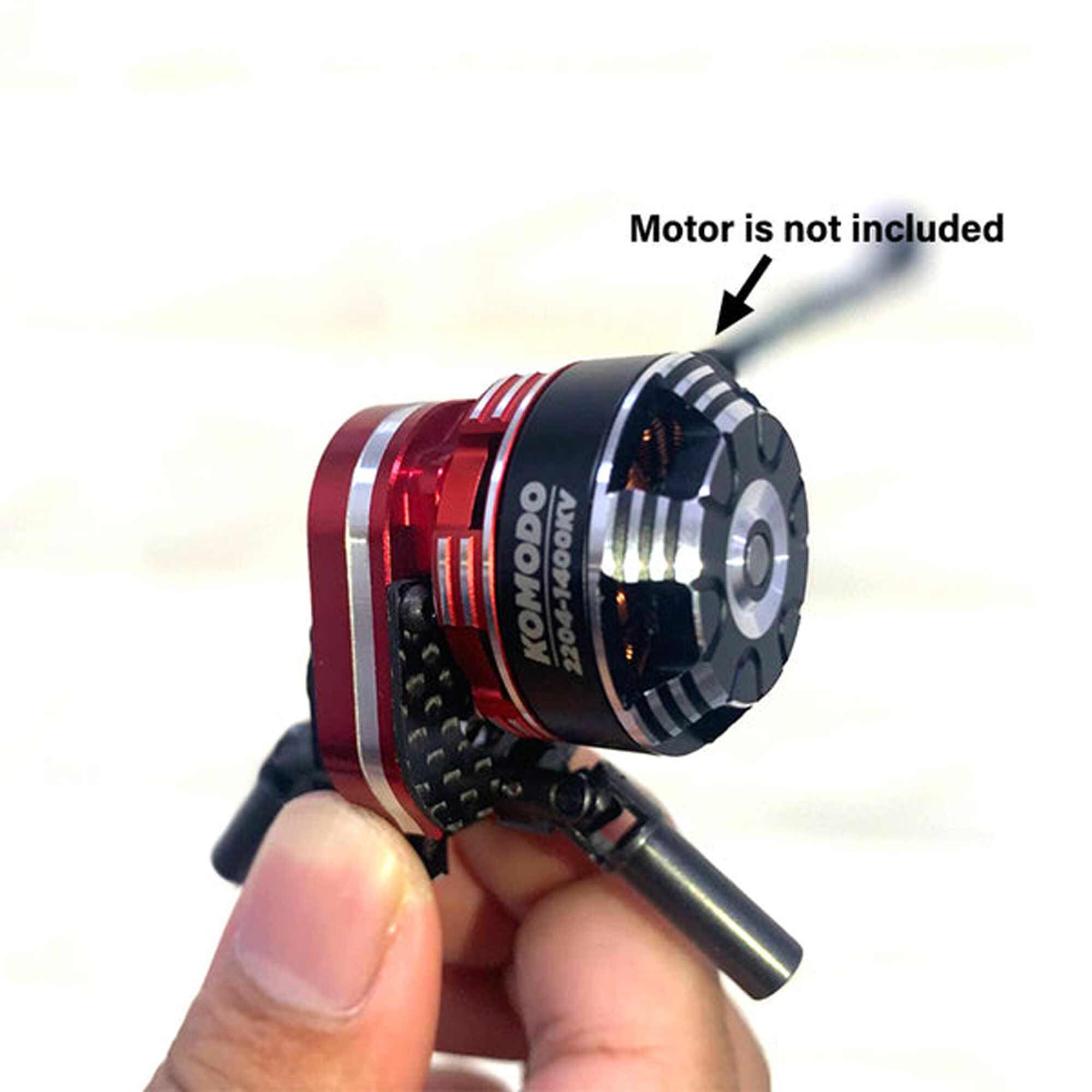 Furitek Aluminum CNC Motor Mount: Komodo Motor