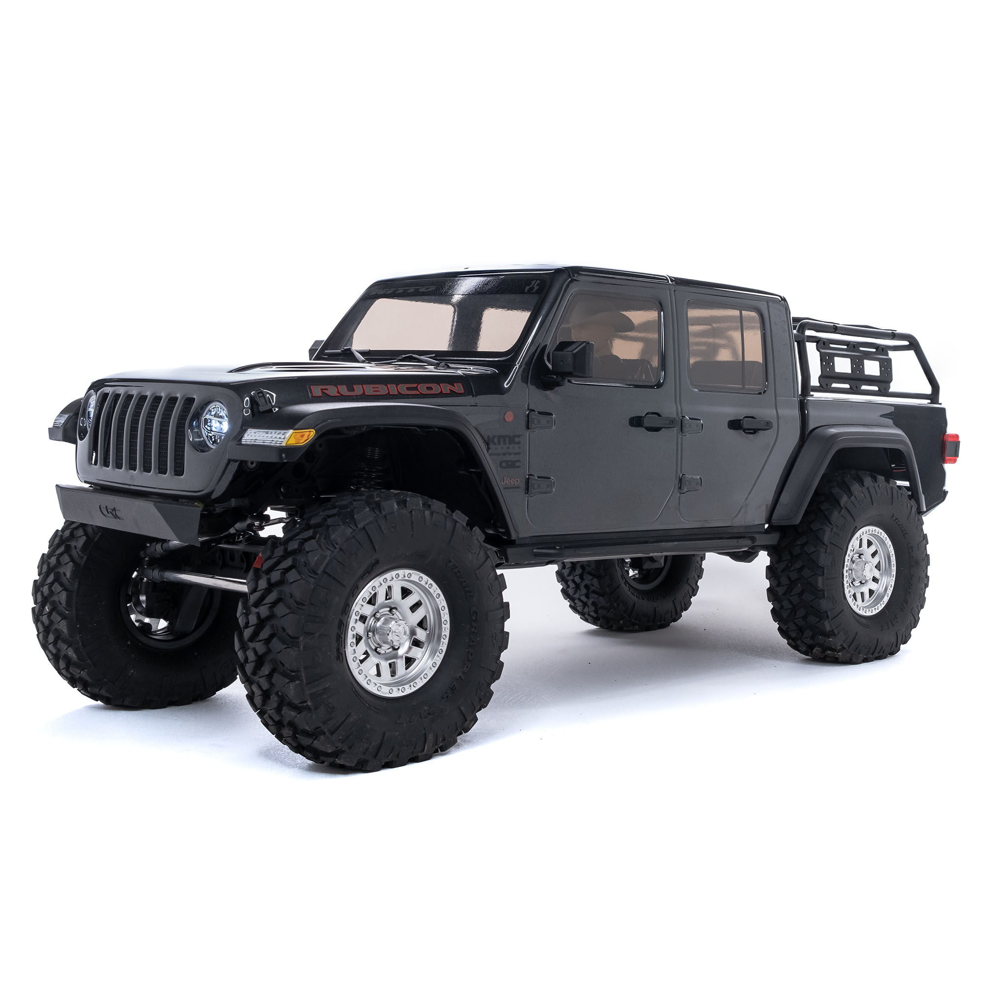 Axial 1/10 SCX10 III Jeep JT Gladiator 4X4 RTR Brushed Rock Crawler, Gray
