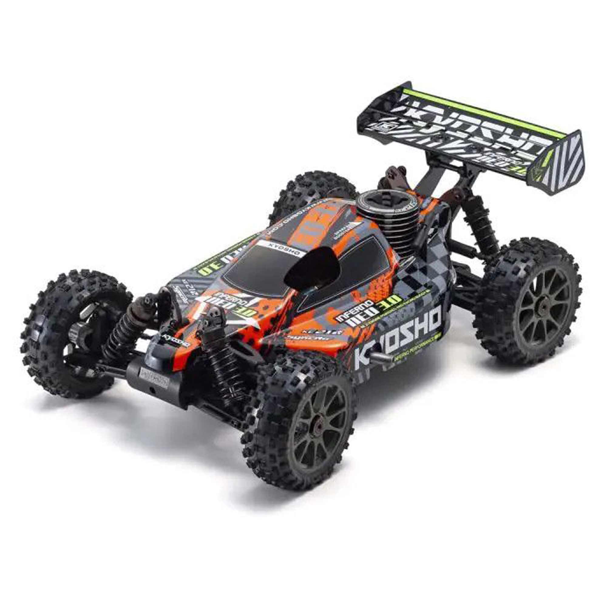 Kyosho 1/8 Inferno NEO 3.0 Nitro Buggy RTR, Red