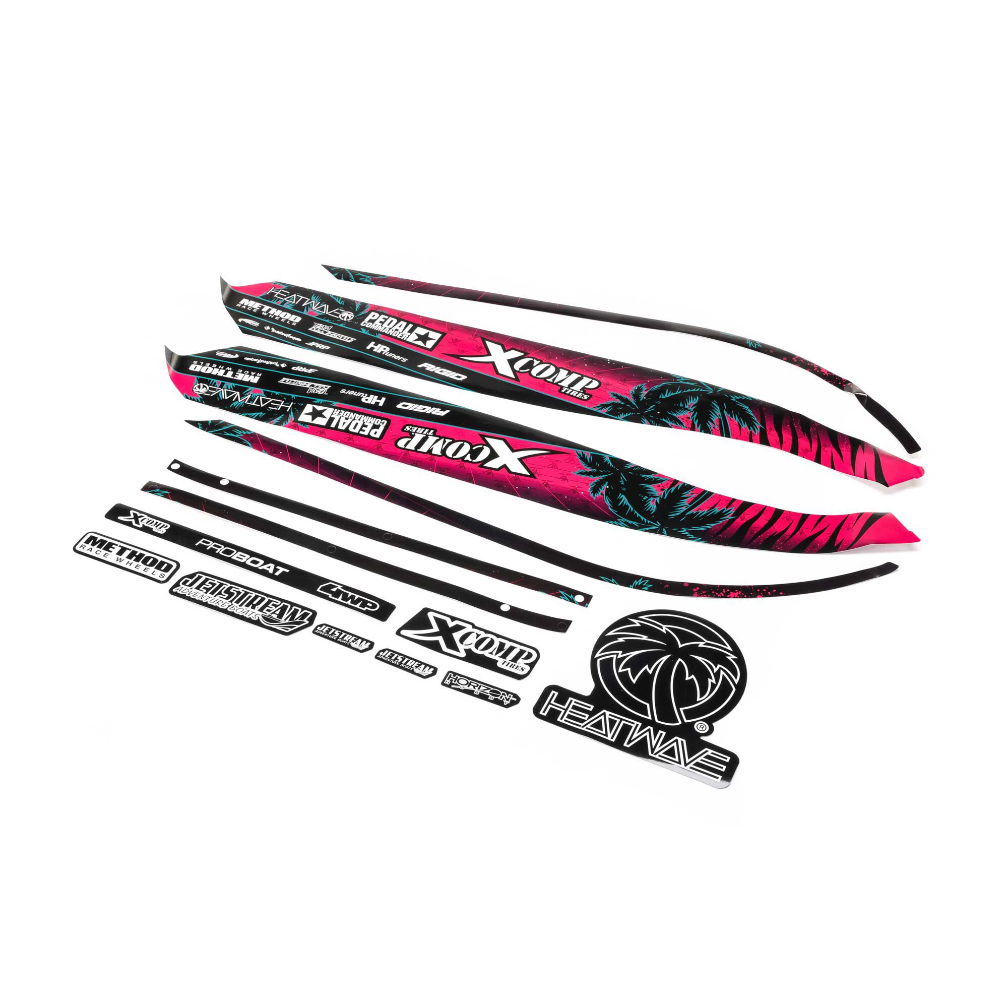 Pro Boat Decal Set, Shreddy: Jetstream