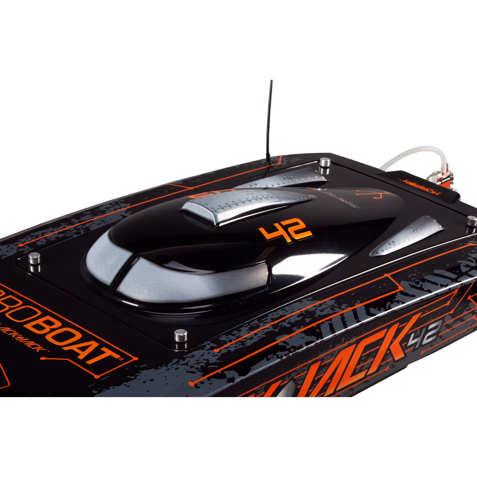 Pro Boat Blackjack 42" 8S Brushless Catamaran RTR, Black/Orange