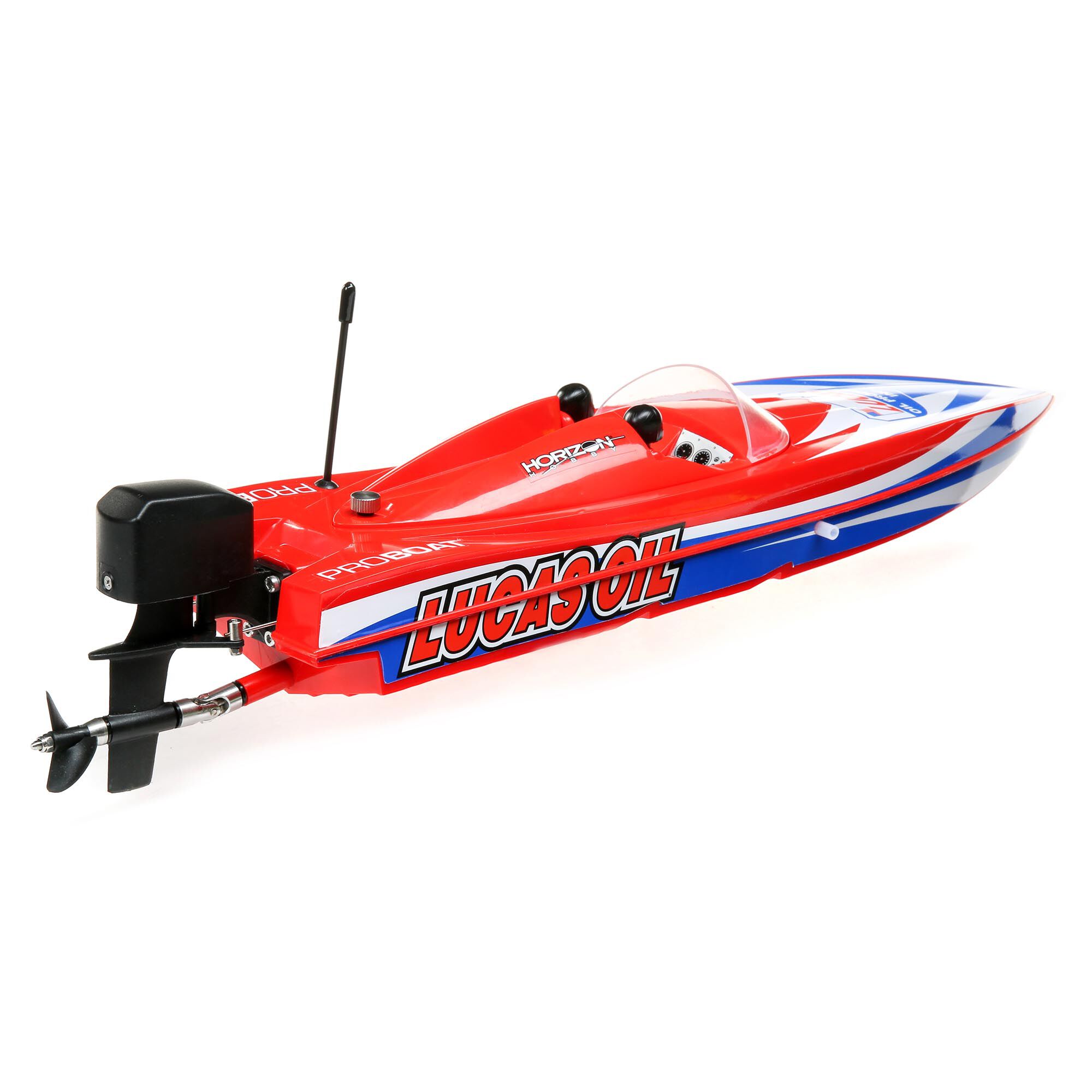 Pro Boat Lucas Oil 17" Power Boat Racer Self-Righting Deep-V RTR