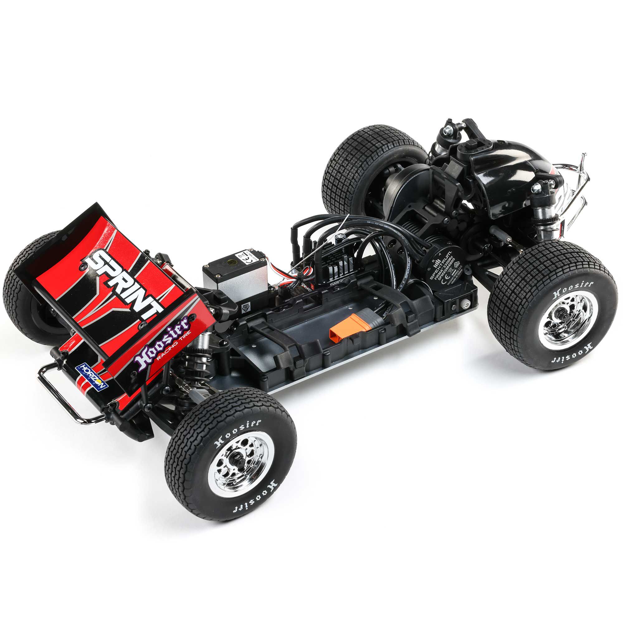 Losi 1/10 22S Sprint 2WD Brushless RTR (Battery & Charger Included), Red