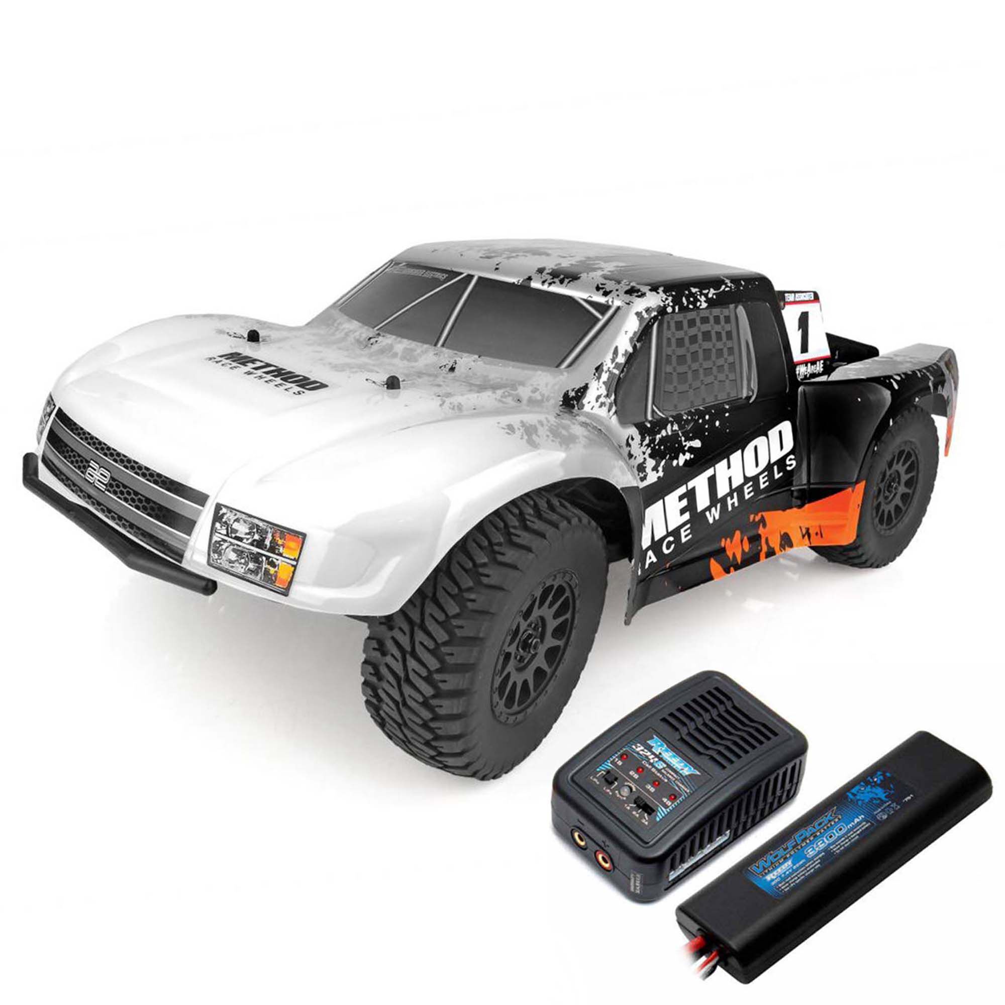 Team Associated 1/10 Pro2 SC10 2WD Short Course Truck RTR, Method Race Wheels, LiPo Combo