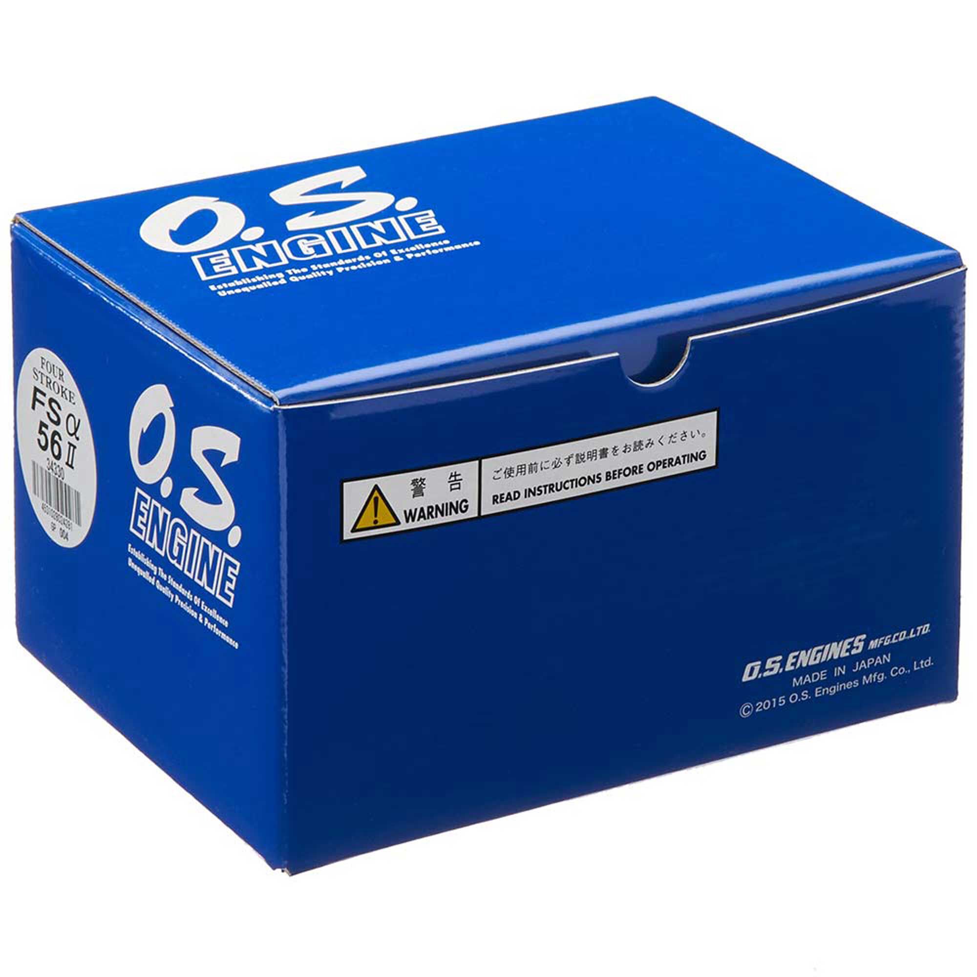 OS Engines FSa-56II Airplane Engine with F-4040 Silencer