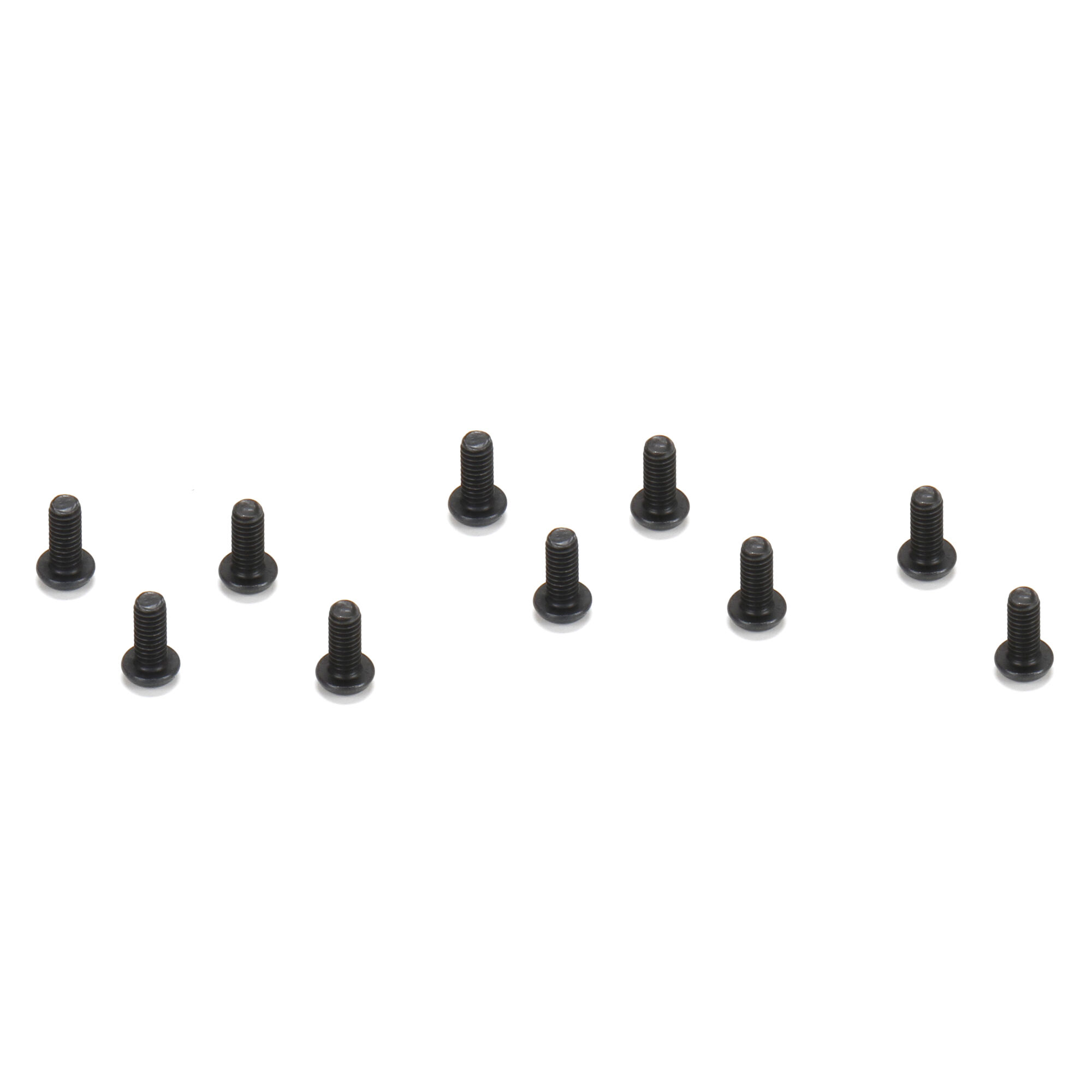 Team Losi Racing Button Head Screws, M2.5 x 8mm (10)
