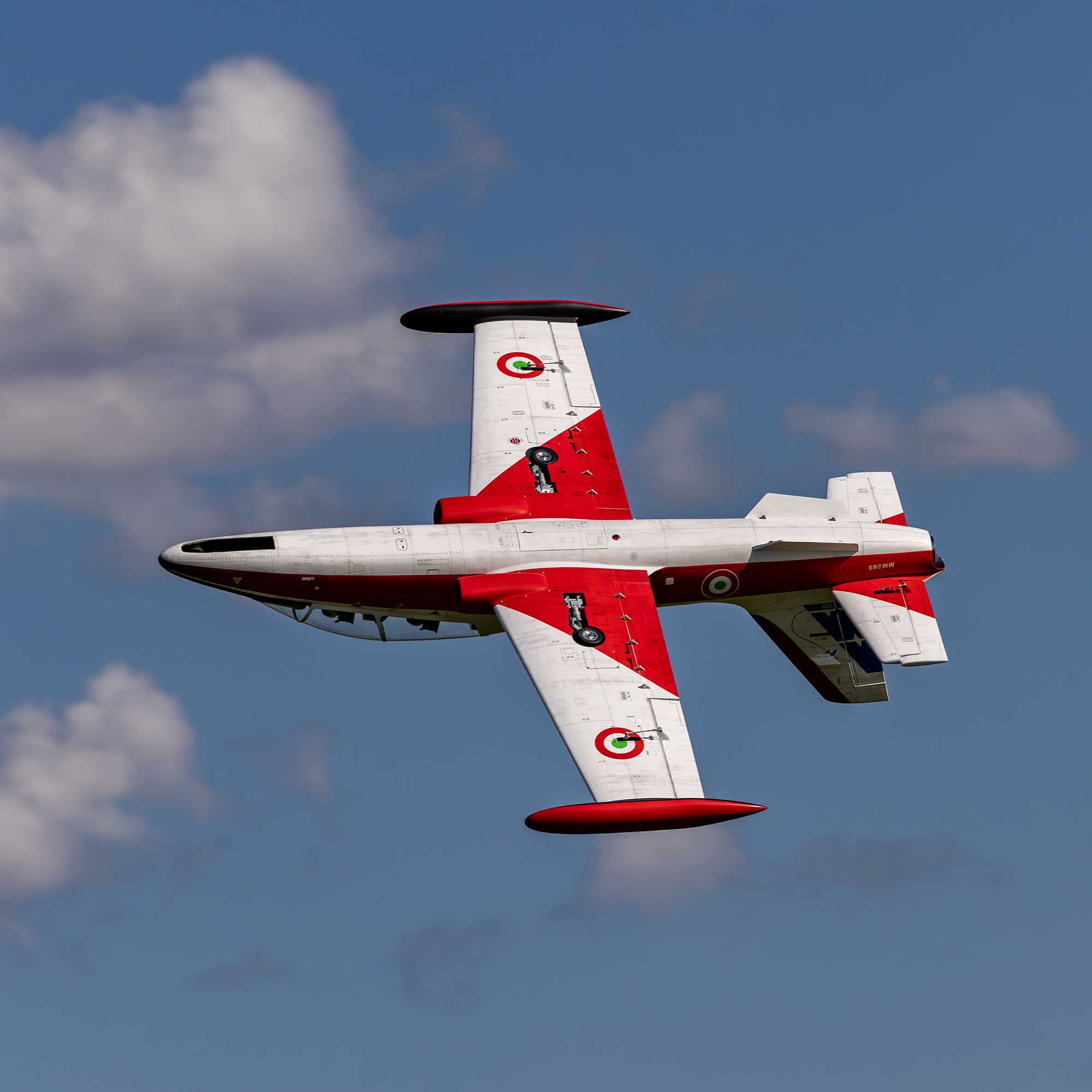 Hangar 9 Aermacchi MB-339 60-86N Scale Military Turbine Jet ARF, 84"