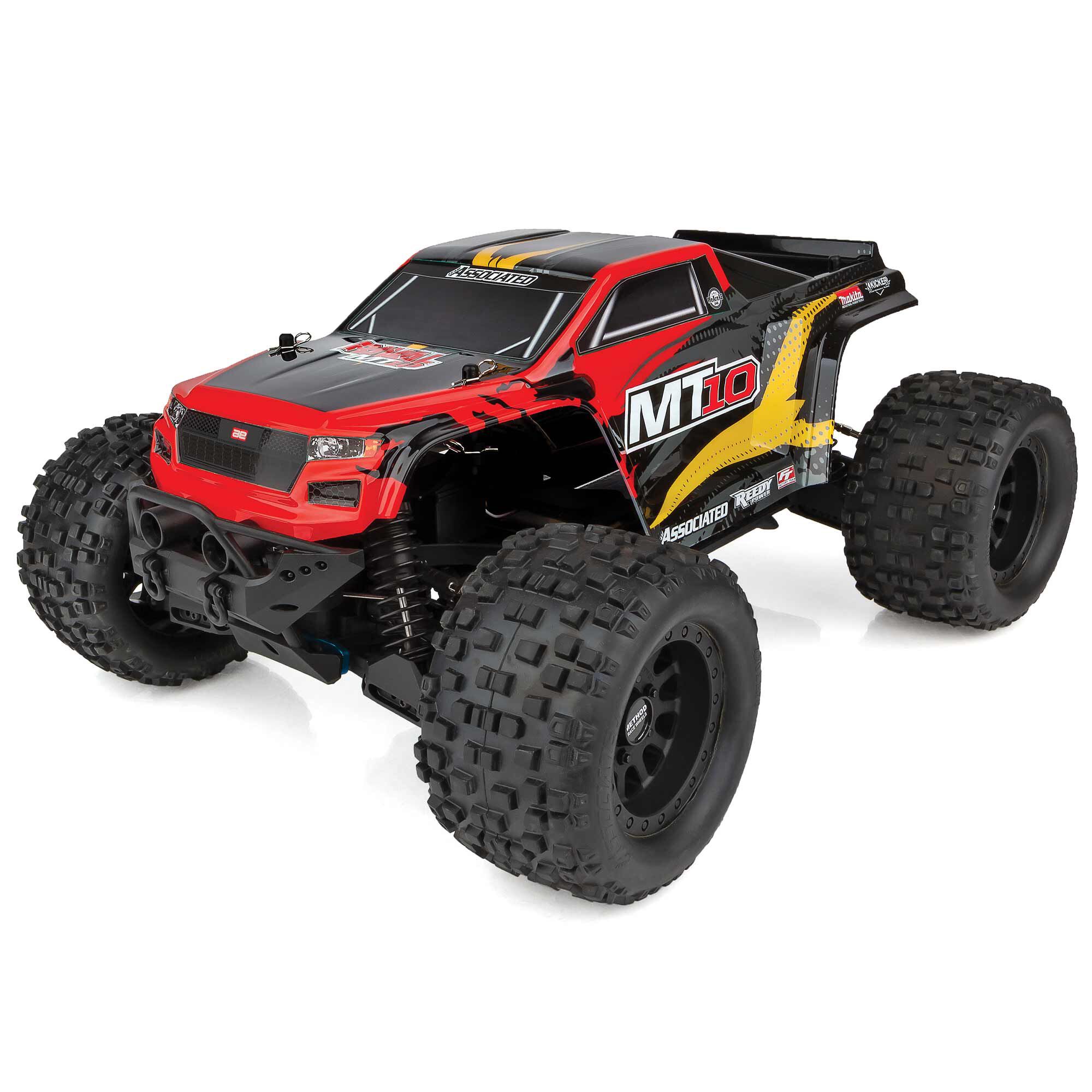Team Associated 1/10 Rival MT10 4X4 Brushless Monster Truck RTR V2, LiPo Combo