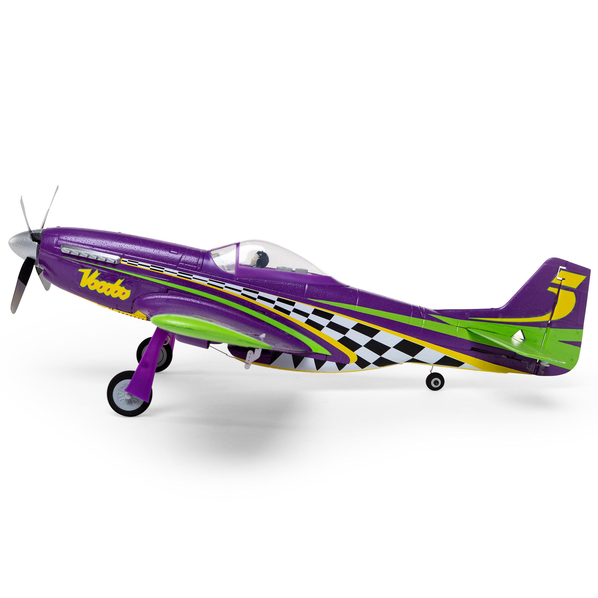 E-flite UMX P-51D Voodoo BNF Basic with AS3X and SAFE Select