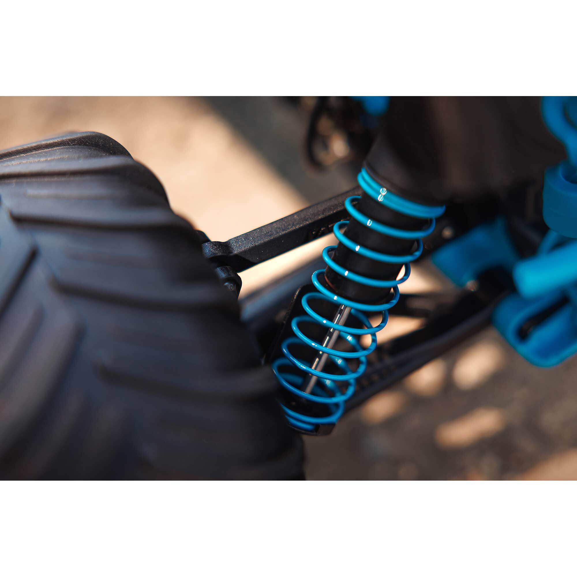 ARRMA 1/10 GORGON 2WD RTR Brushed Monster Truck, Blue