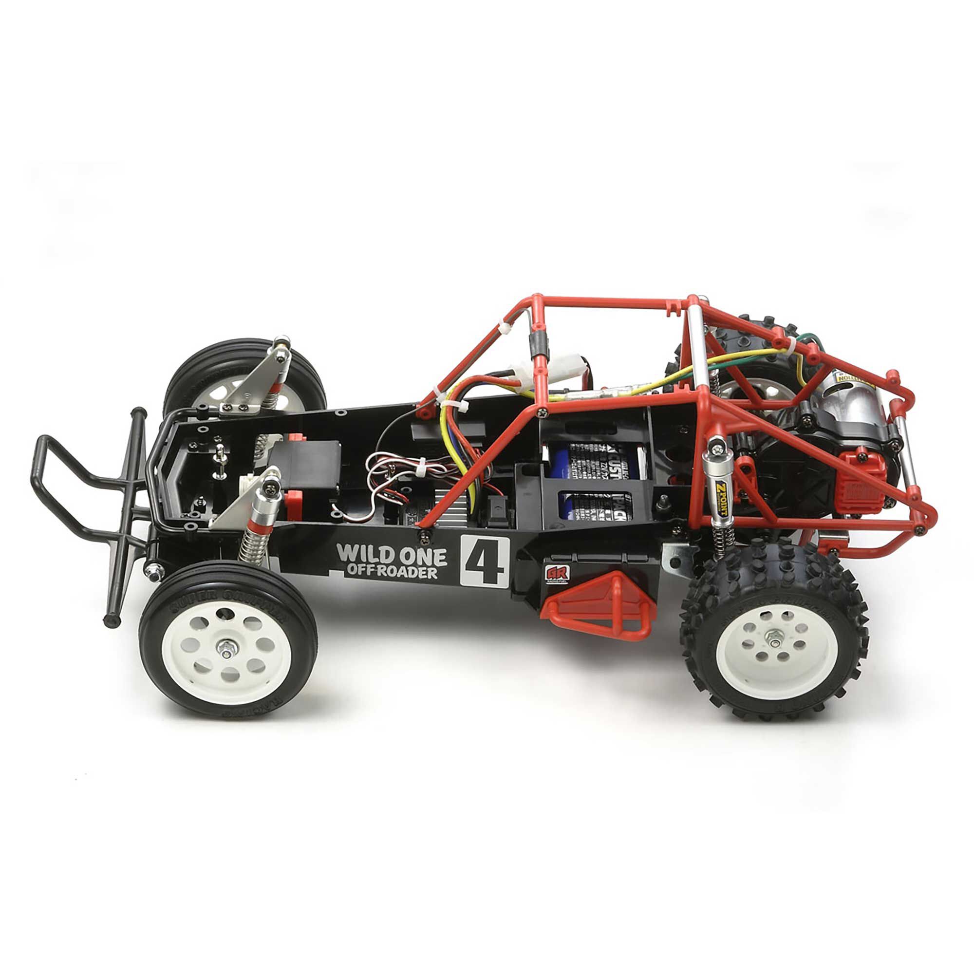 Tamiya 1/10 Wild One 2WD Off-Road Buggy Kit, Red