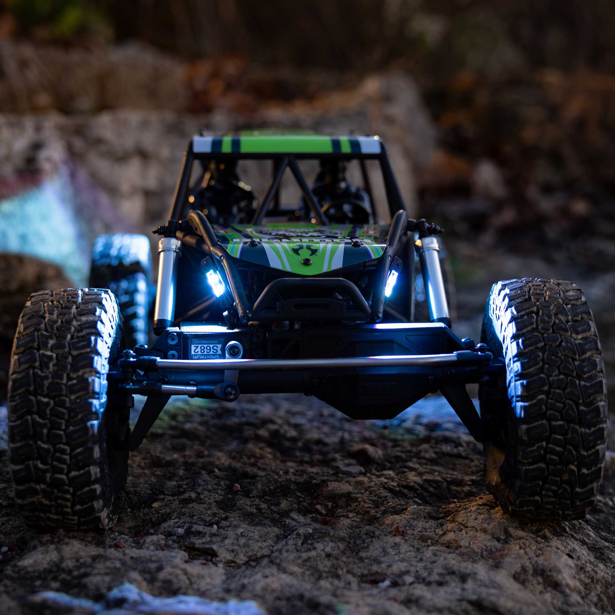 Axial 1/8 AXP8 Gilamon 2.2 4X4 RTR Brushed Trail Buggy, Green