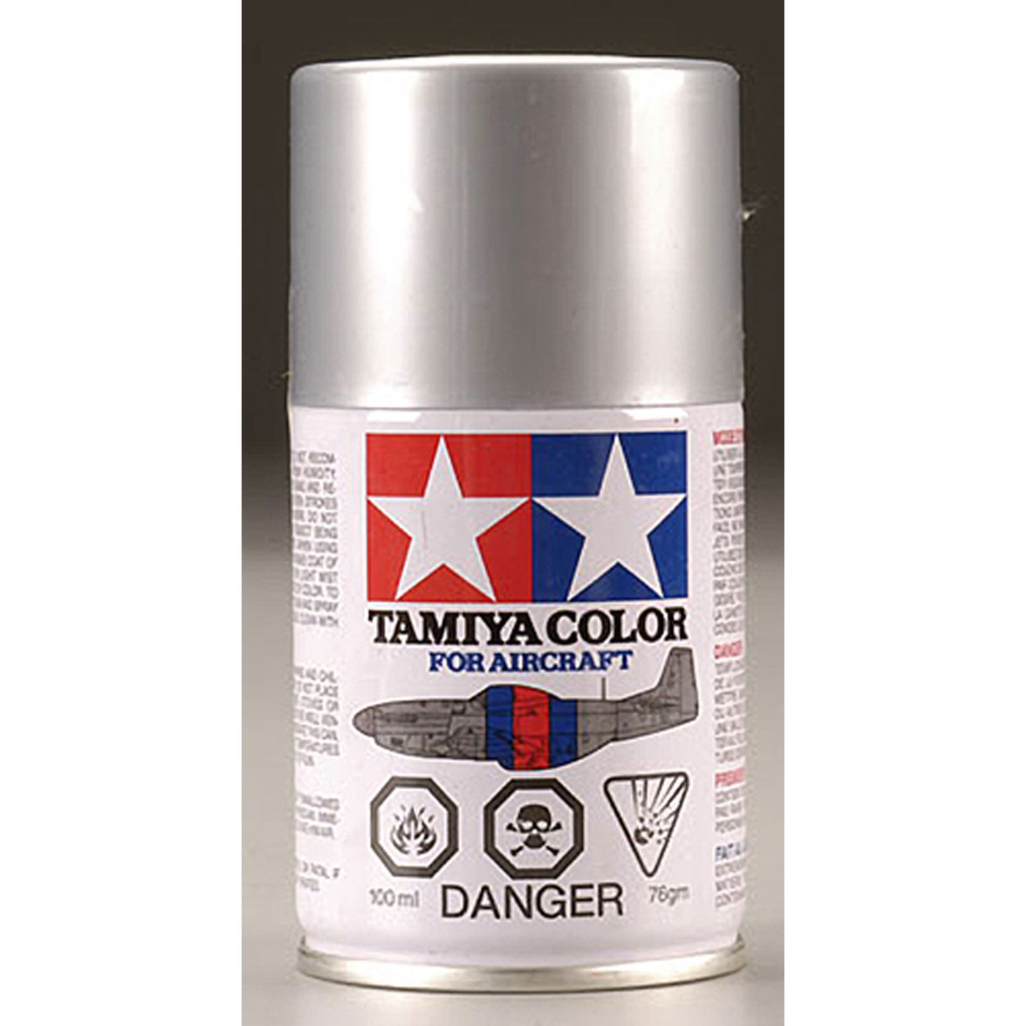 Tamiya Aircraft Spray Paint AS-12 Bare Metal Silver 100ml