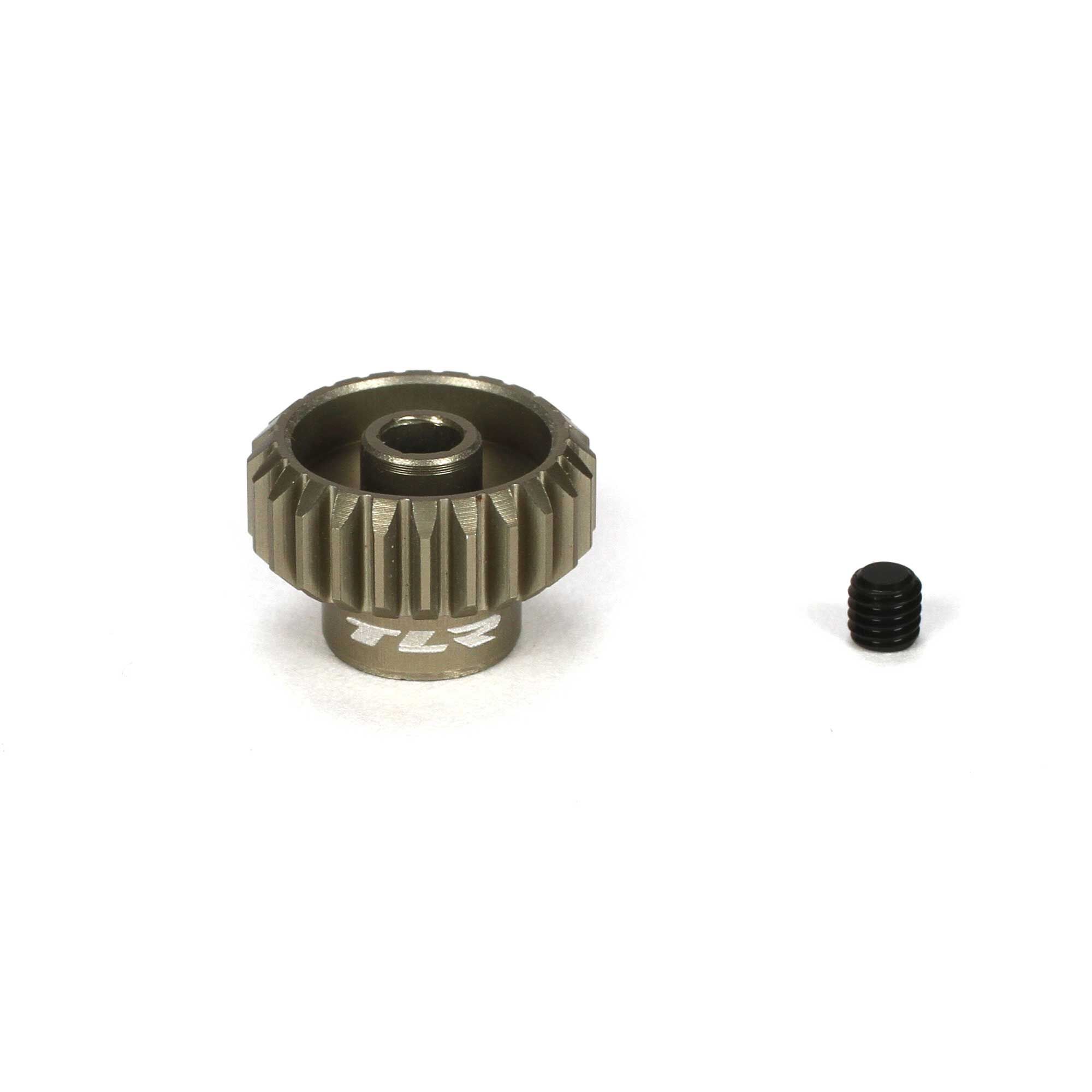 Team Losi Racing 48P Aluminum Pinion Gear, 24T