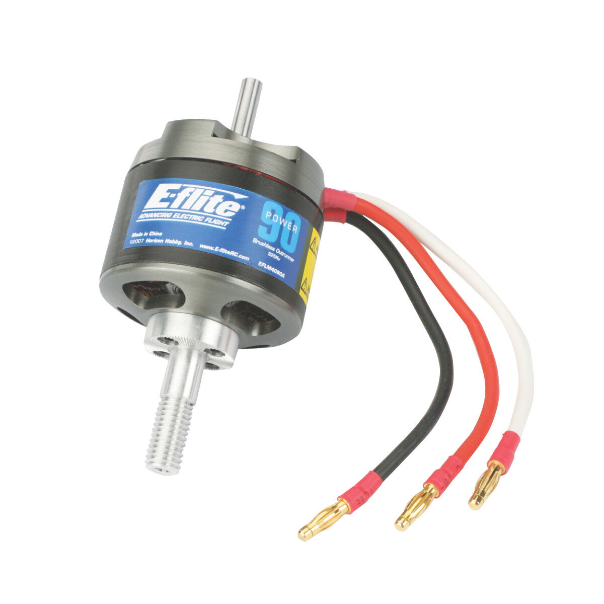 E-flite Power 90 Brushless Outrunner Motor, 325Kv: 4mm Bullet